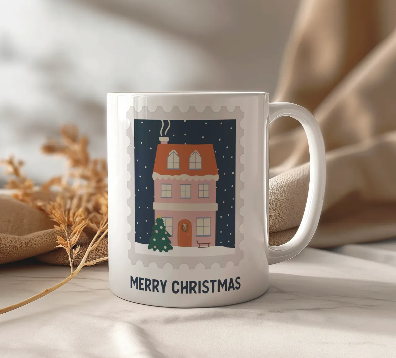 Christmas Post tazza in ceramica da we line studio - design
