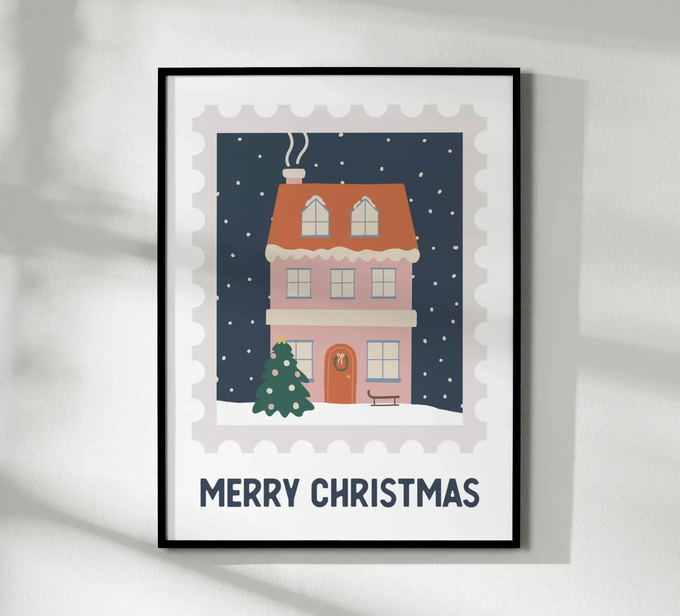 Christmas Post poster by we line studio - design