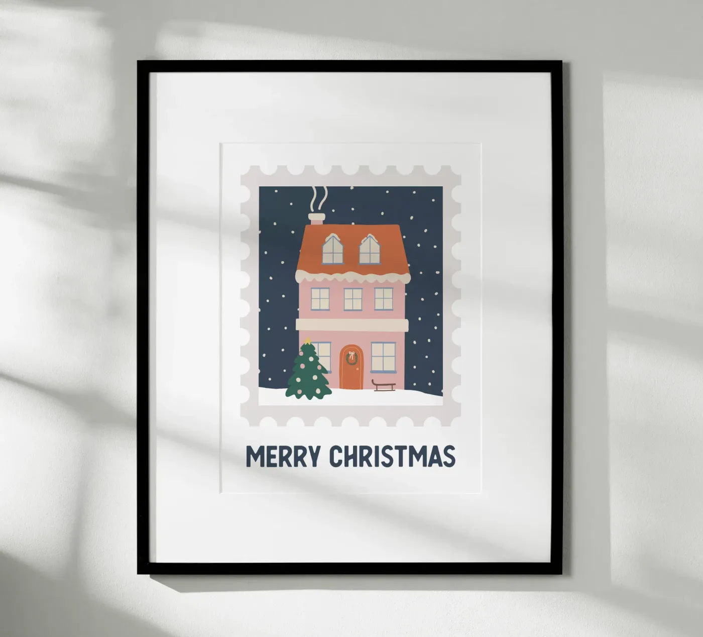 Christmas Post poster by we line studio - design