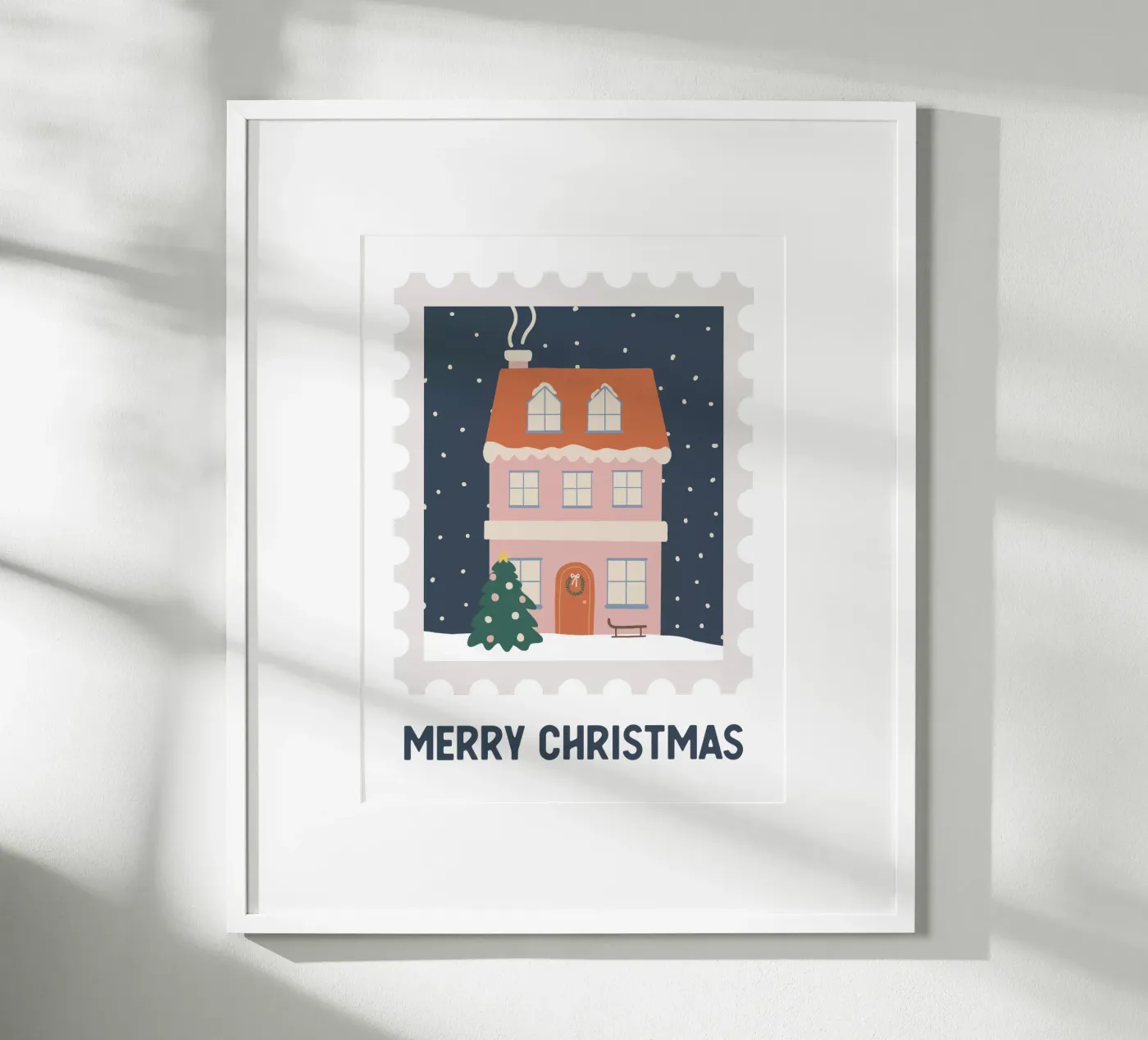 Christmas Post poster by we line studio - design