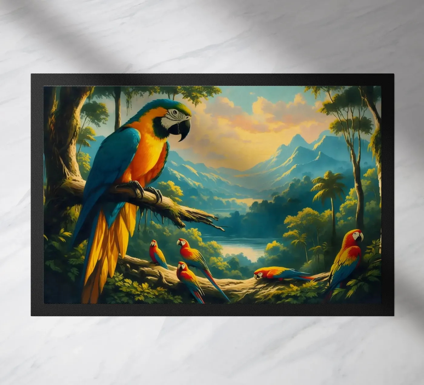 ARA JUNE paillasson de RUBIANT ART