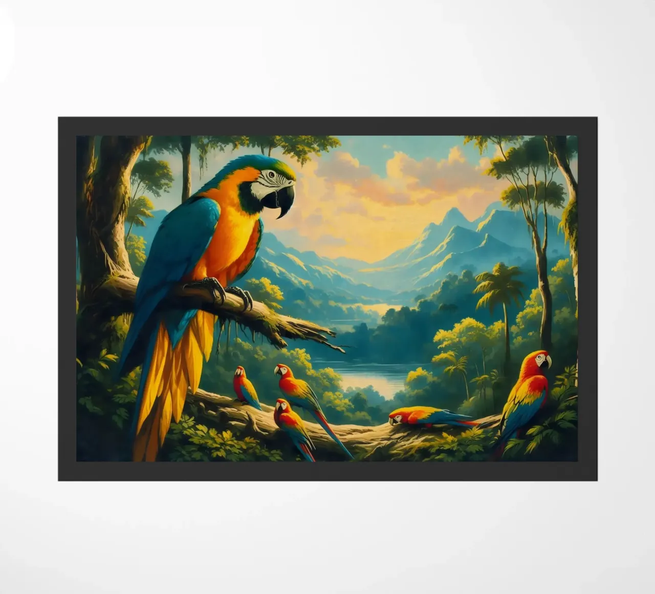 ARA JUNE deurmat van RUBIANT ART