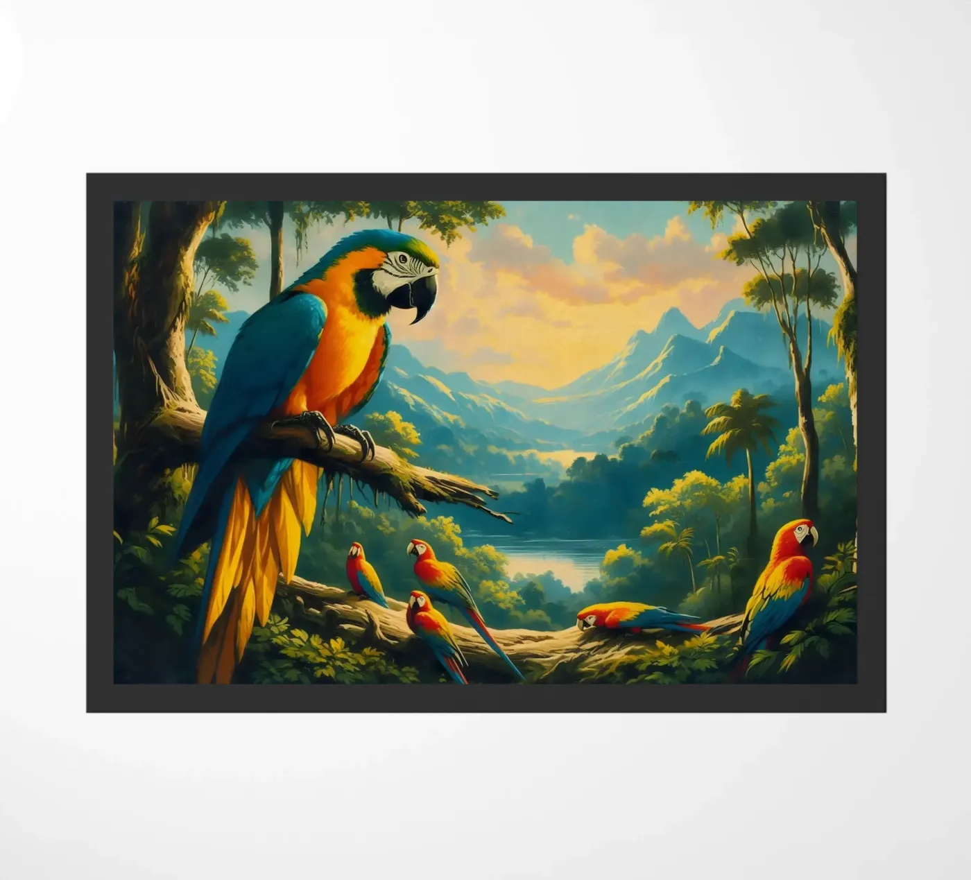 ARA JUNE paillasson de RUBIANT ART