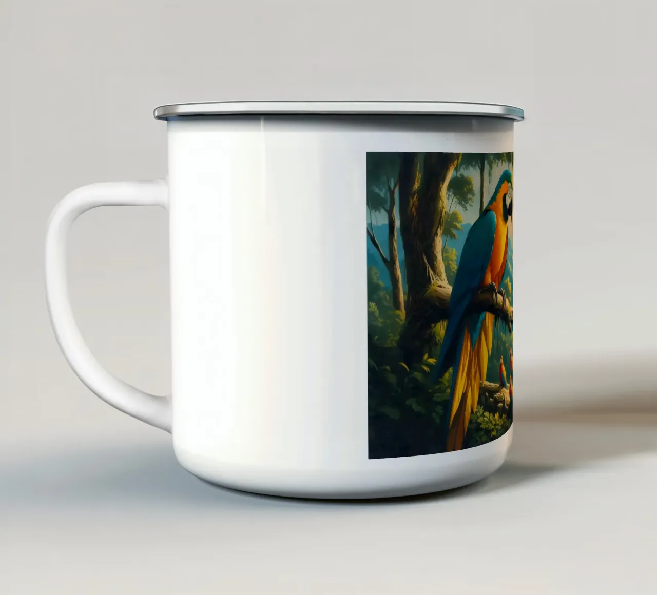 ARA GIUGNO tazza in smalto da RUBIANT ART