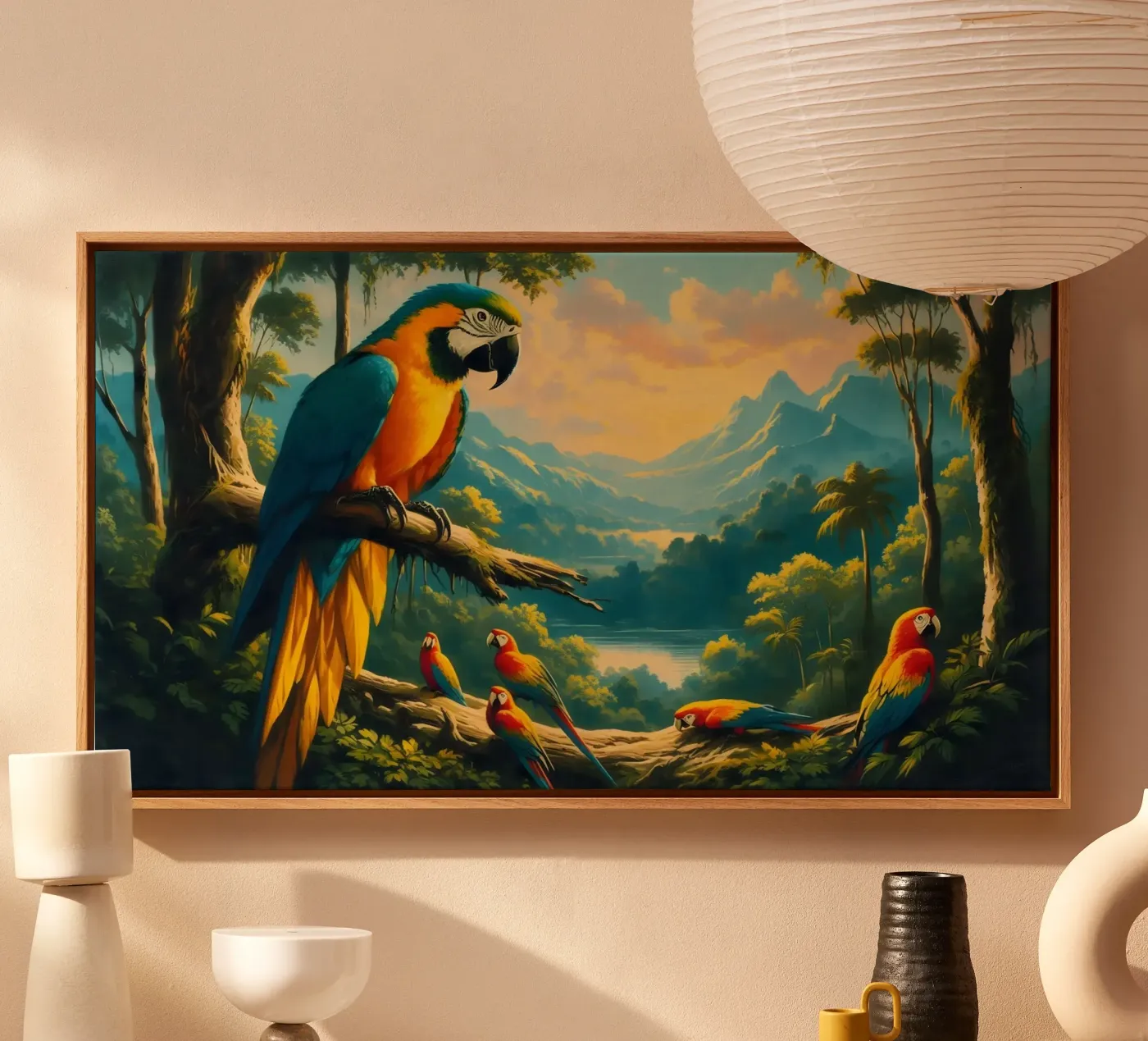 ARA JUNI canvas van RUBIANT ART