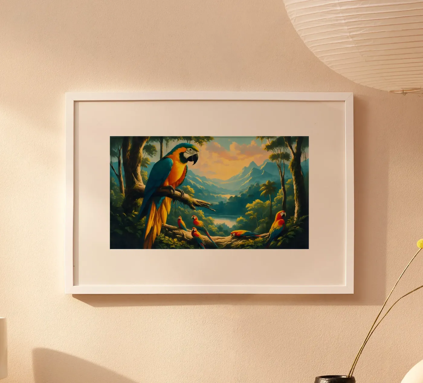 ARA JUNI poster van RUBIANT ART