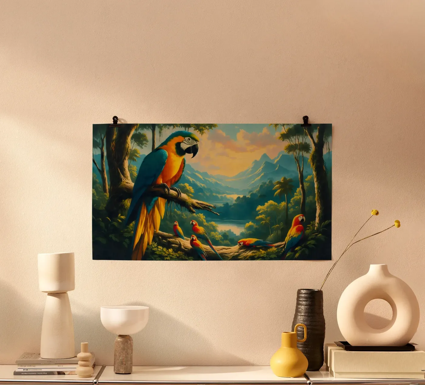 ARA JUNI poster van RUBIANT ART