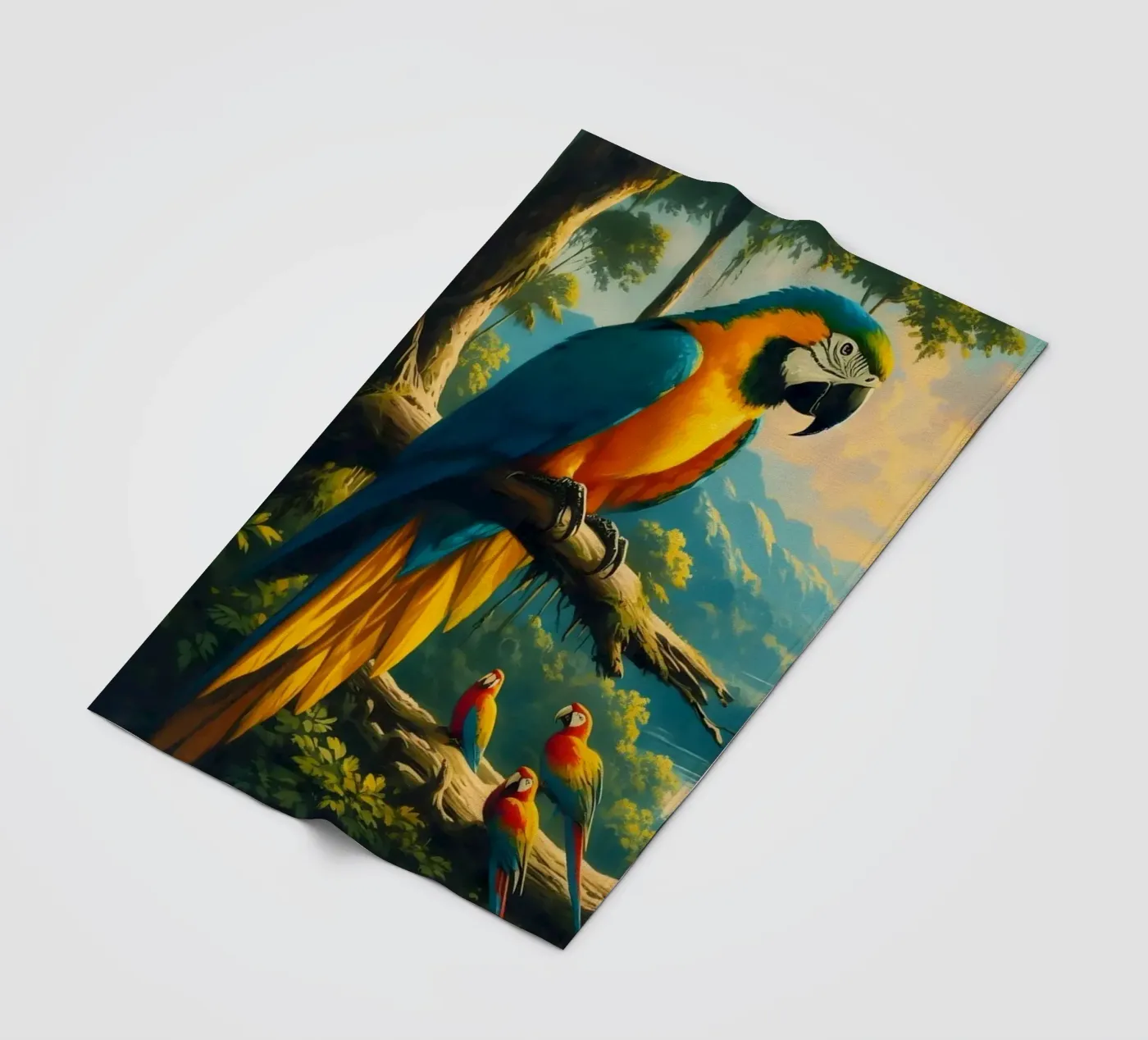 ARA JUNI Fleecedecke von RUBIANT ART
