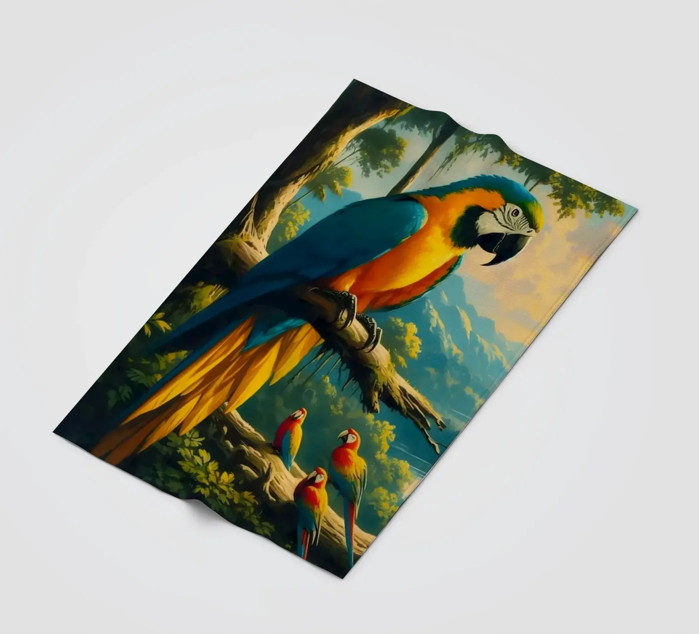 ARA JUNI fleecedeken van RUBIANT ART