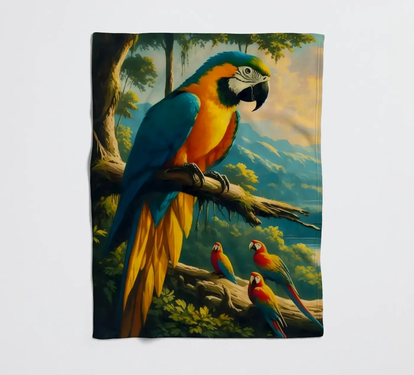 ARA JUNI Fleecedecke von RUBIANT ART