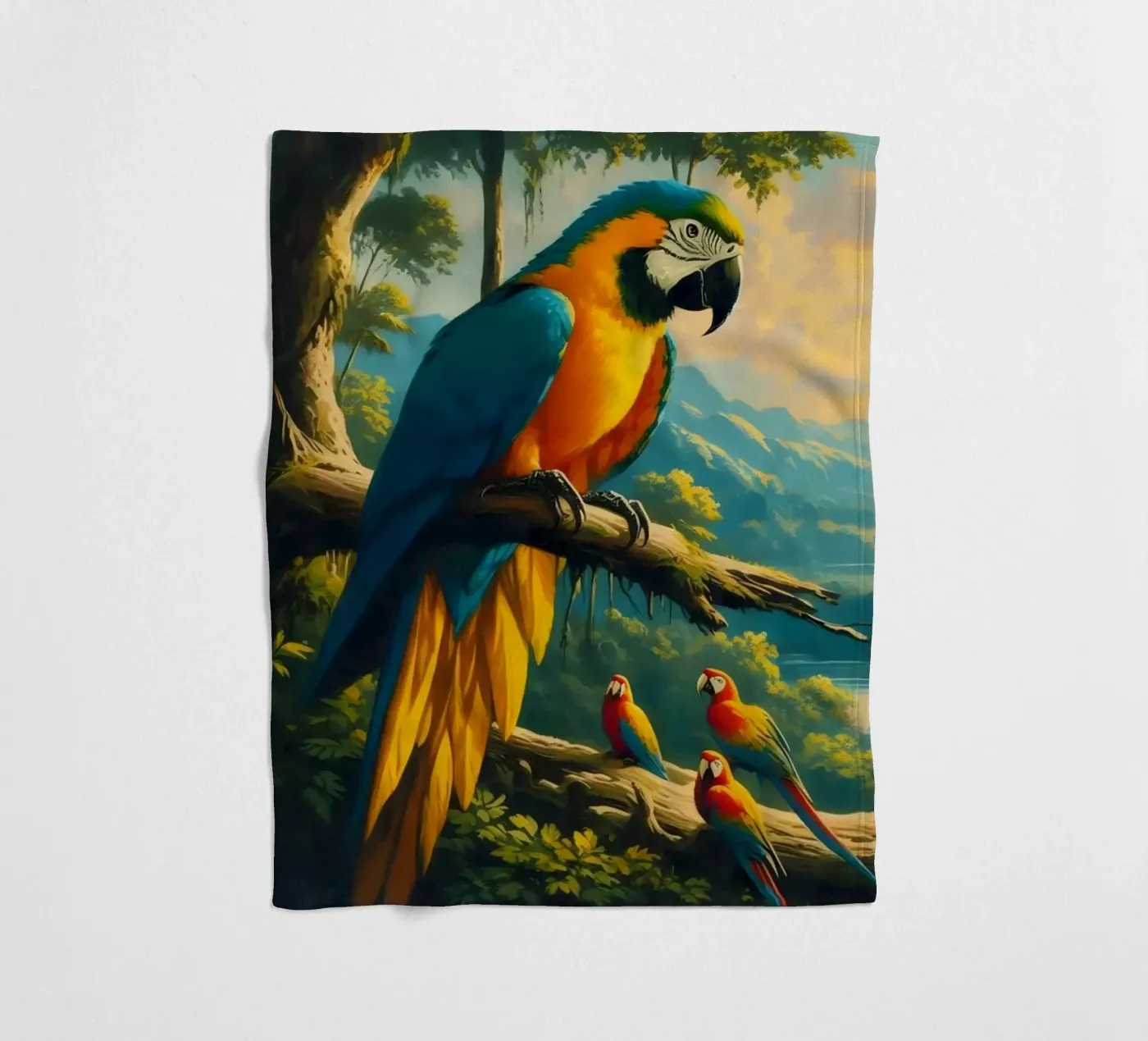 ARA JUNI fleecedeken van RUBIANT ART