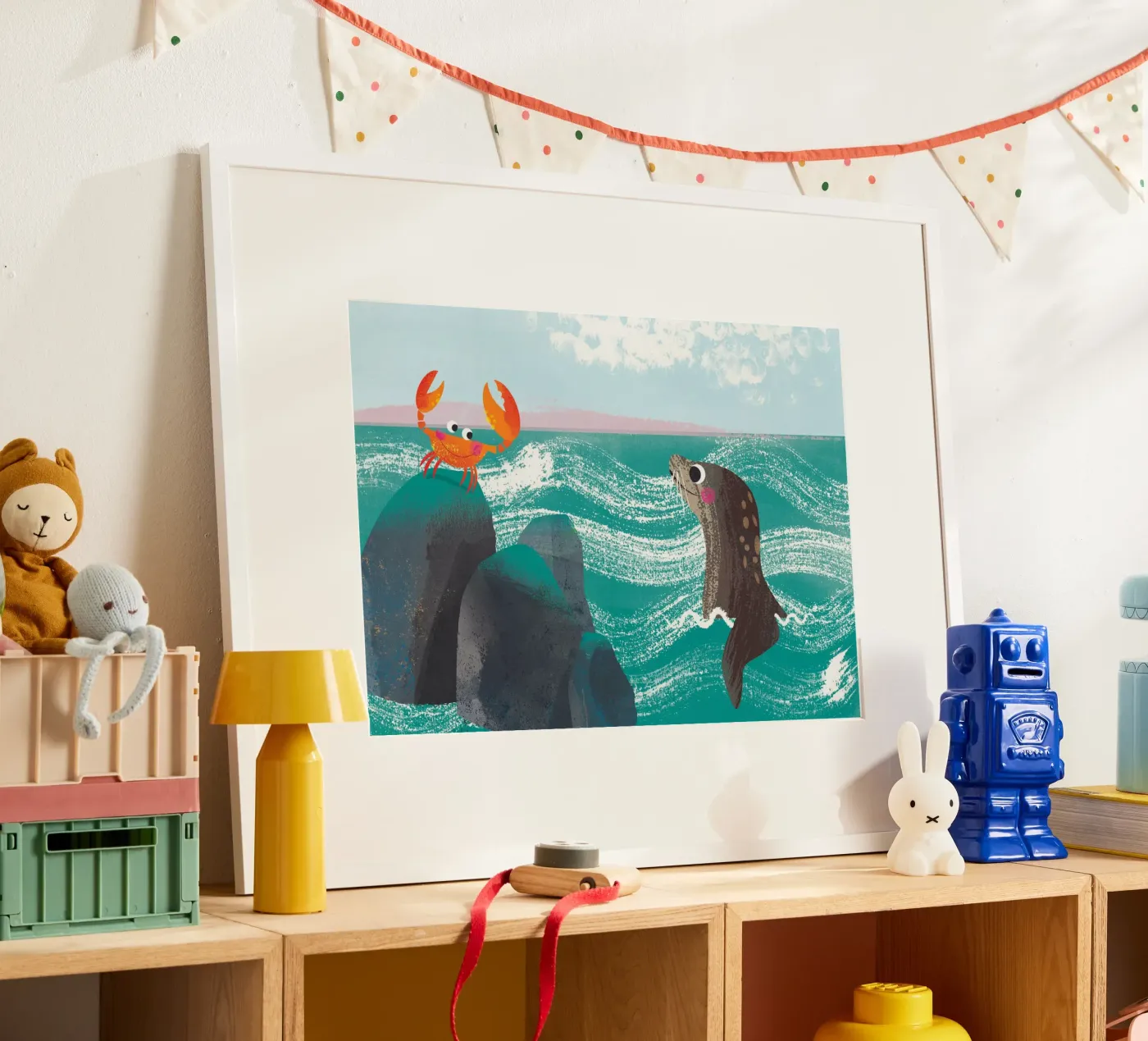 Sigillo e granchio poster da Looks n Brains