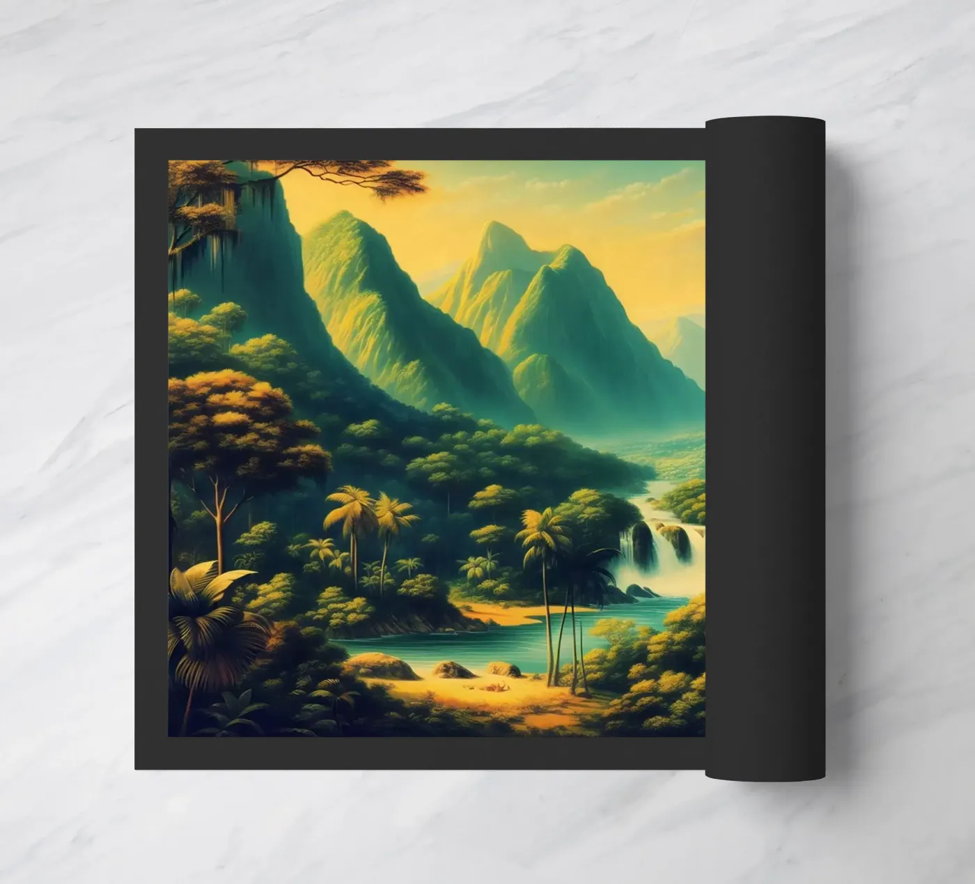 ARA JUNE doormat by RUBIANT ART