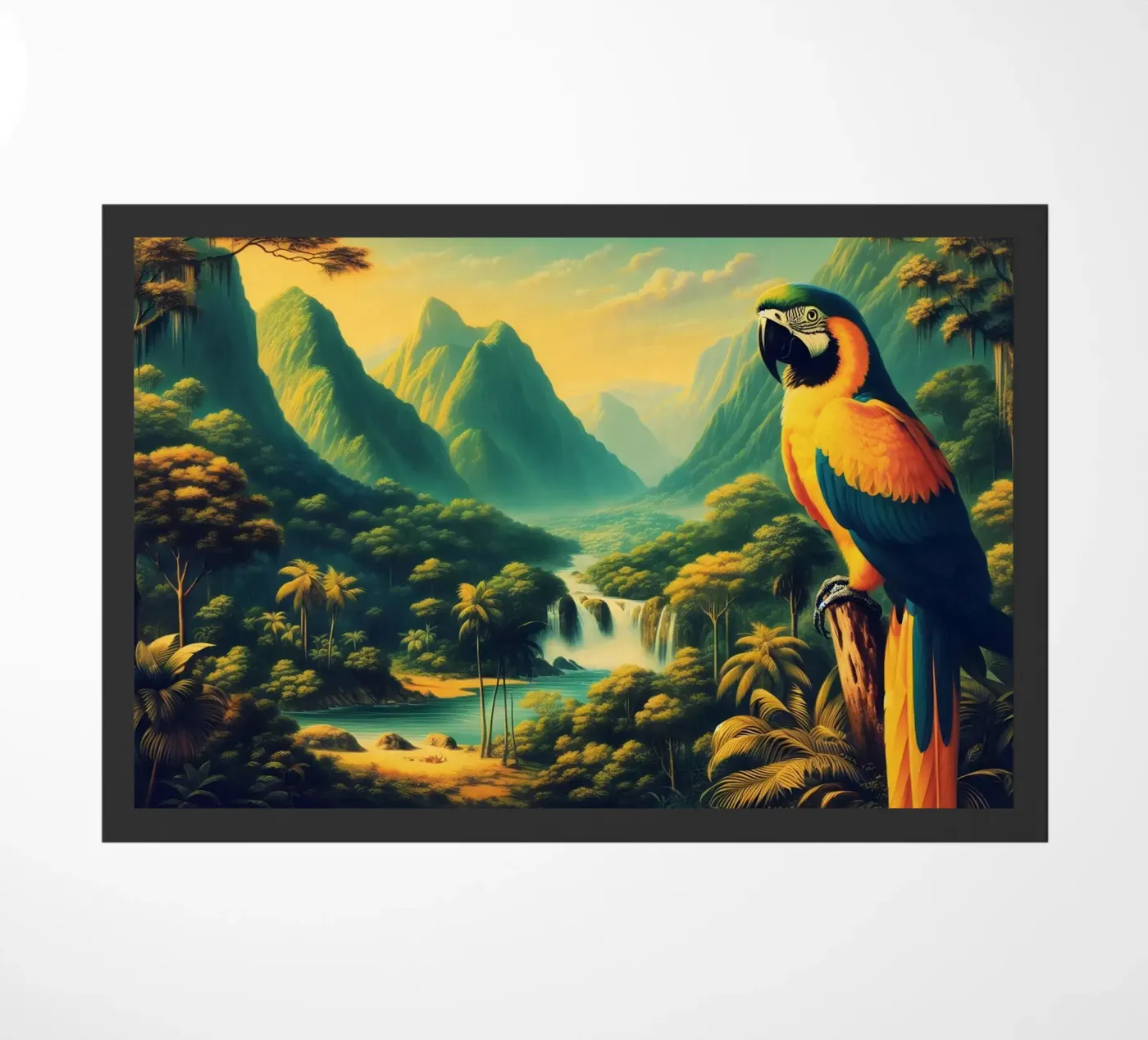 ARA JUNE doormat by RUBIANT ART