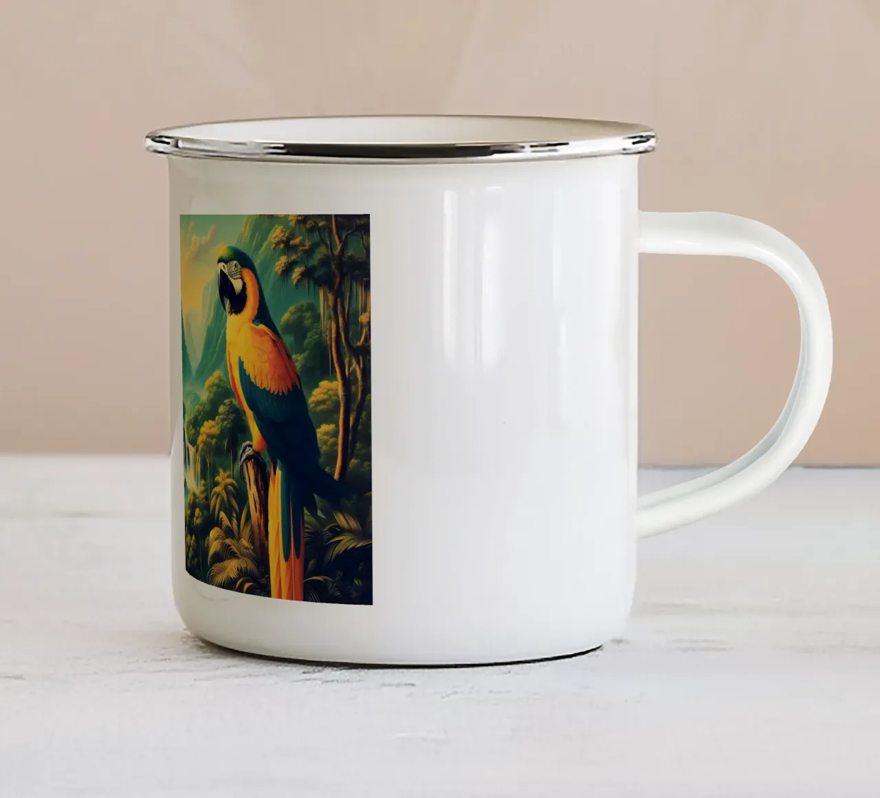 ARA GIUGNO tazza in smalto da RUBIANT ART