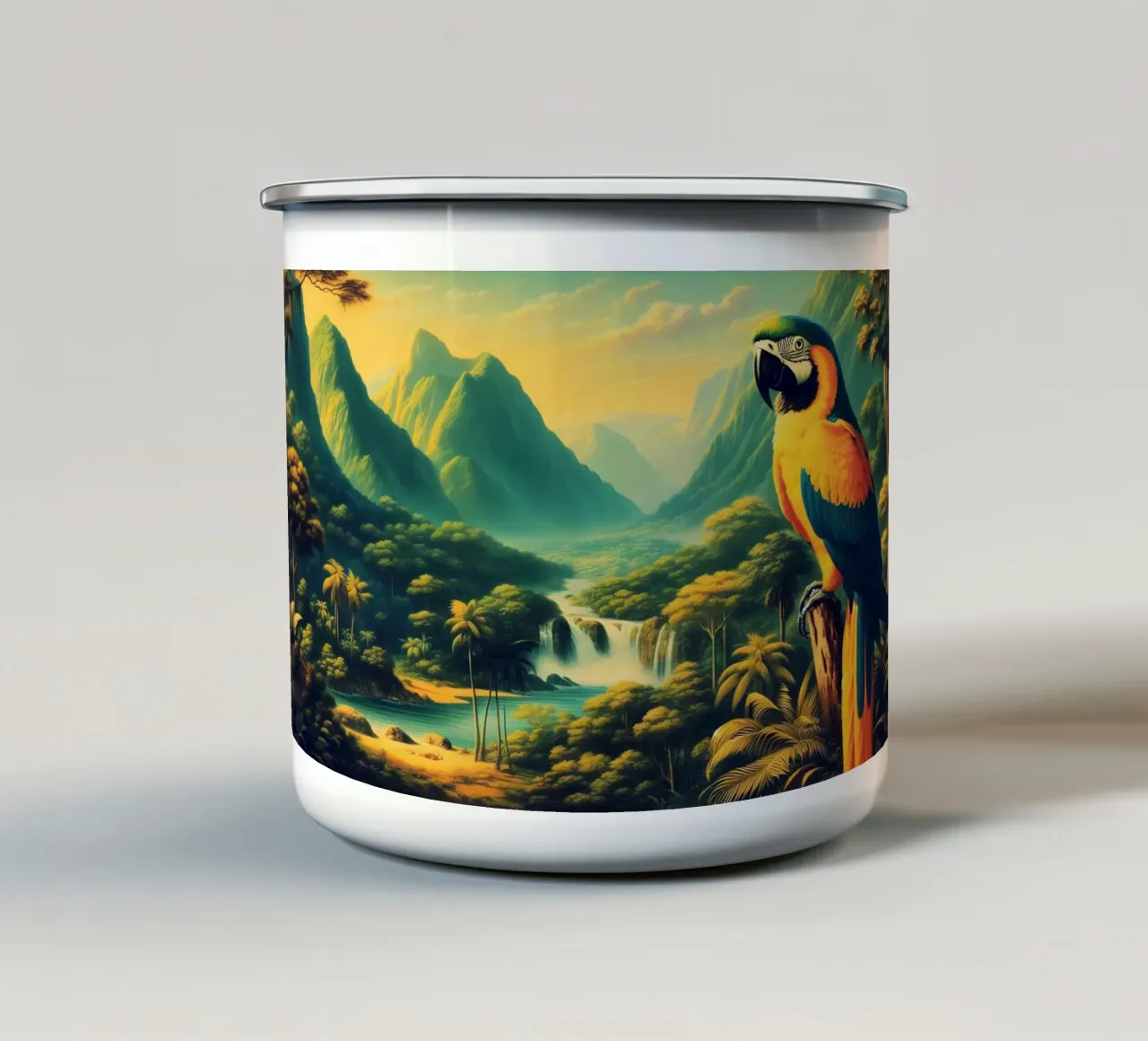 ARA GIUGNO tazza in smalto da RUBIANT ART