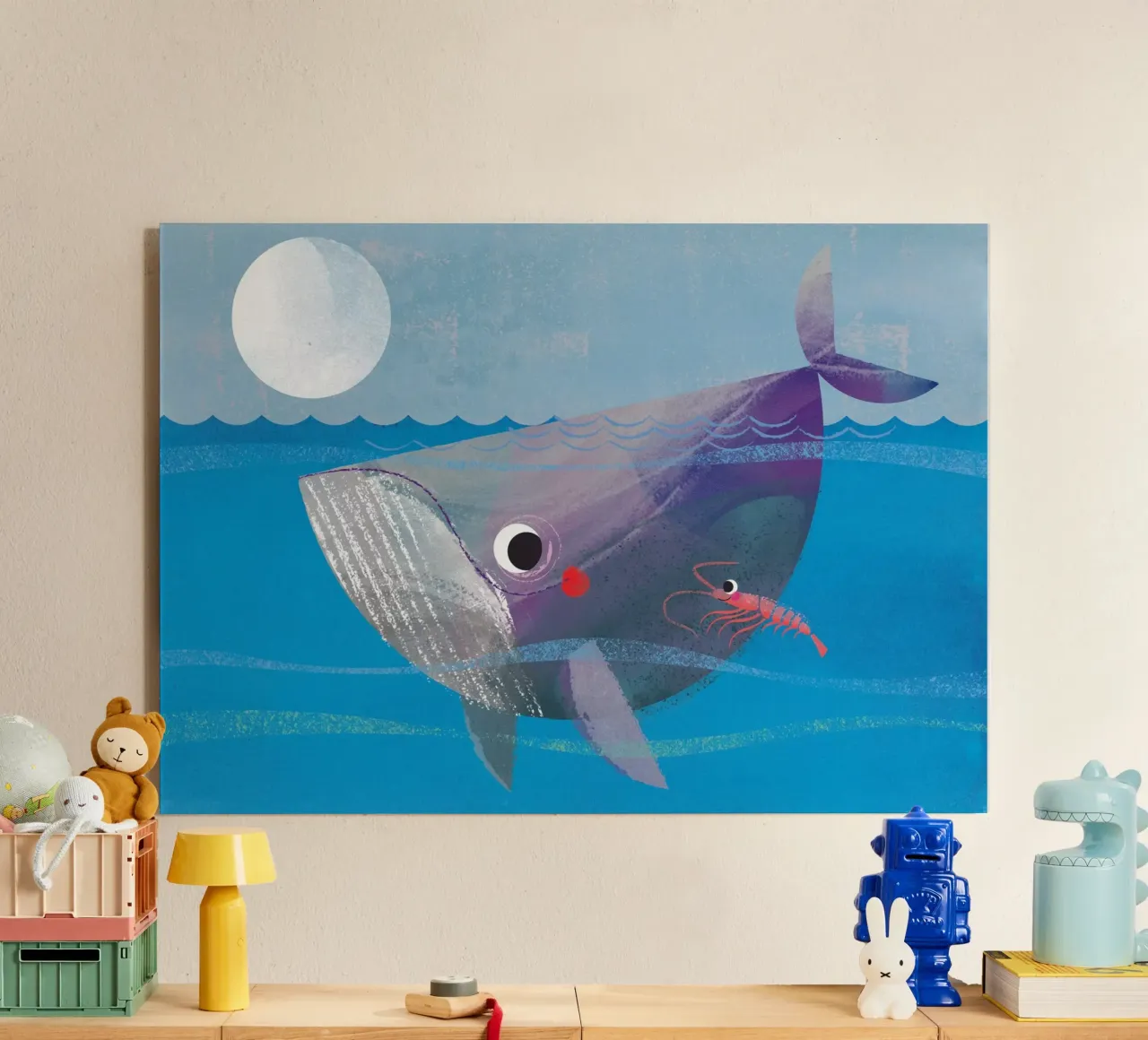 Balena e granchio plexiglass da Looks n Brains