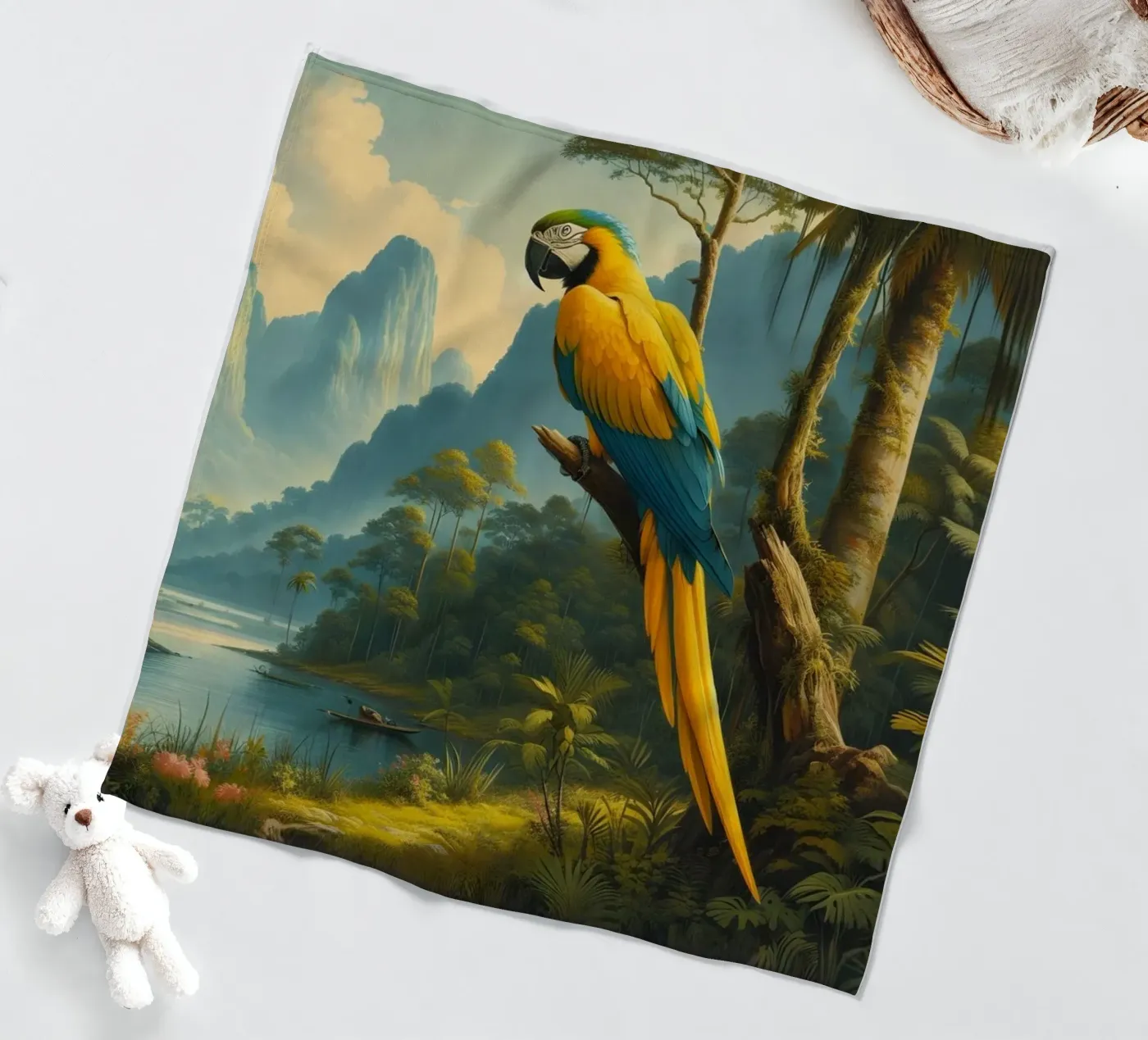 ARA JUNI fleecedeken van RUBIANT ART