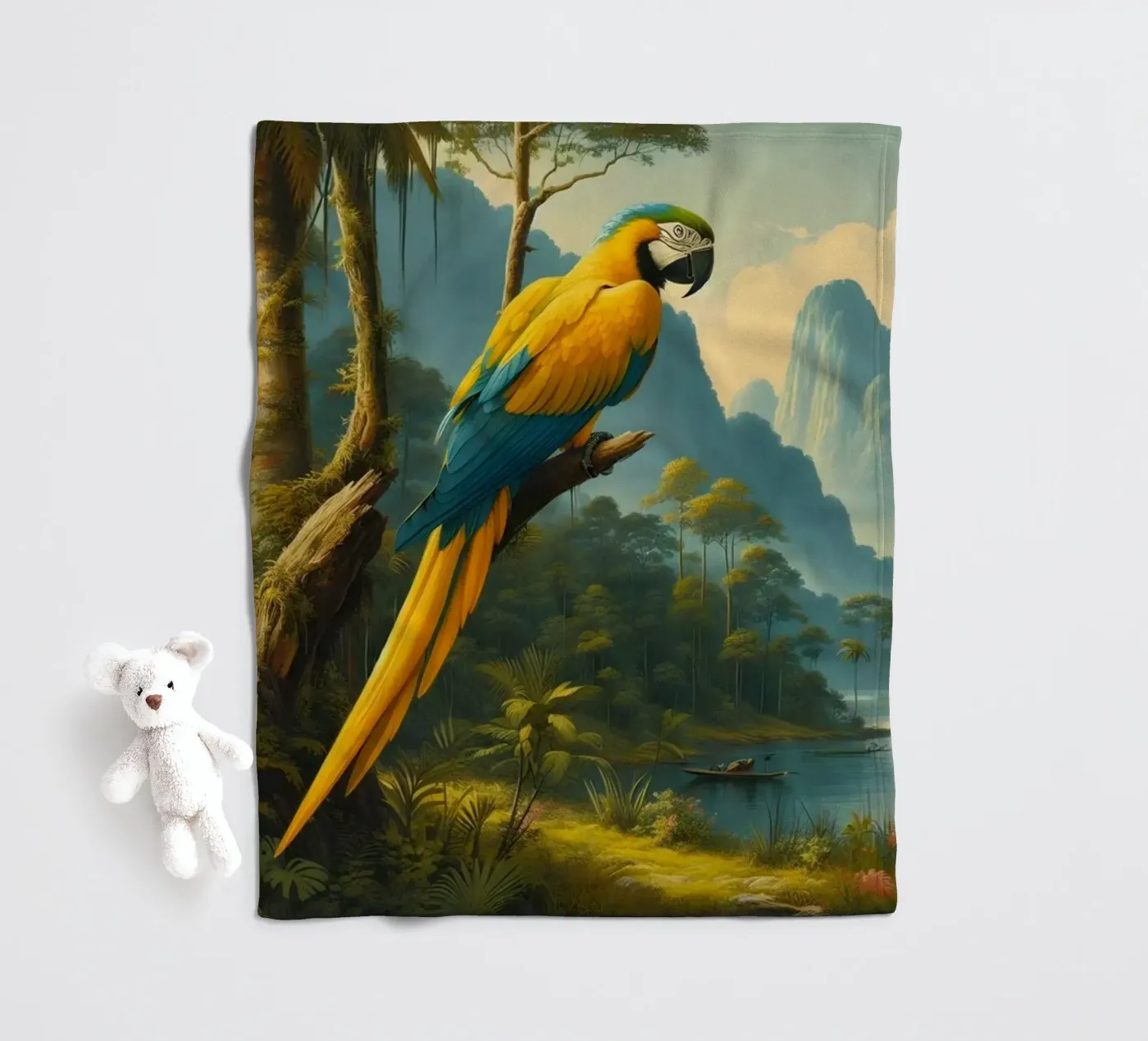 ARA JUNI fleecedeken van RUBIANT ART