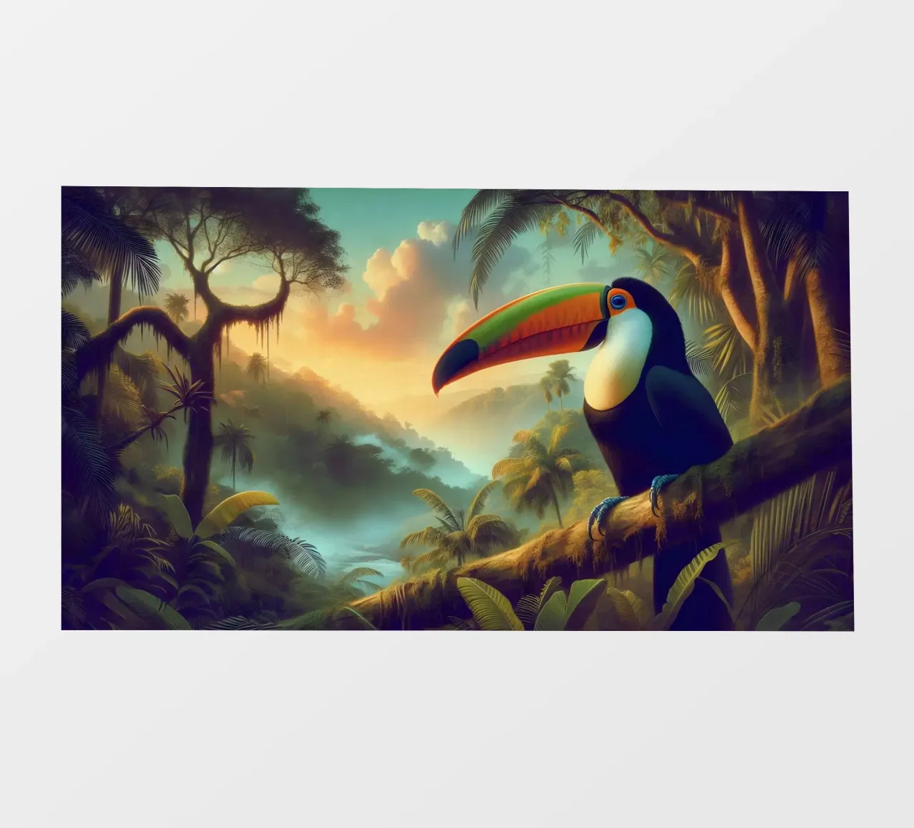 TOUCAN telo in pvc da RUBIANT ART