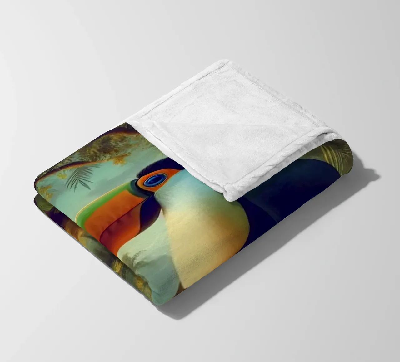 TOUCAN coperta in pile da RUBIANT ART