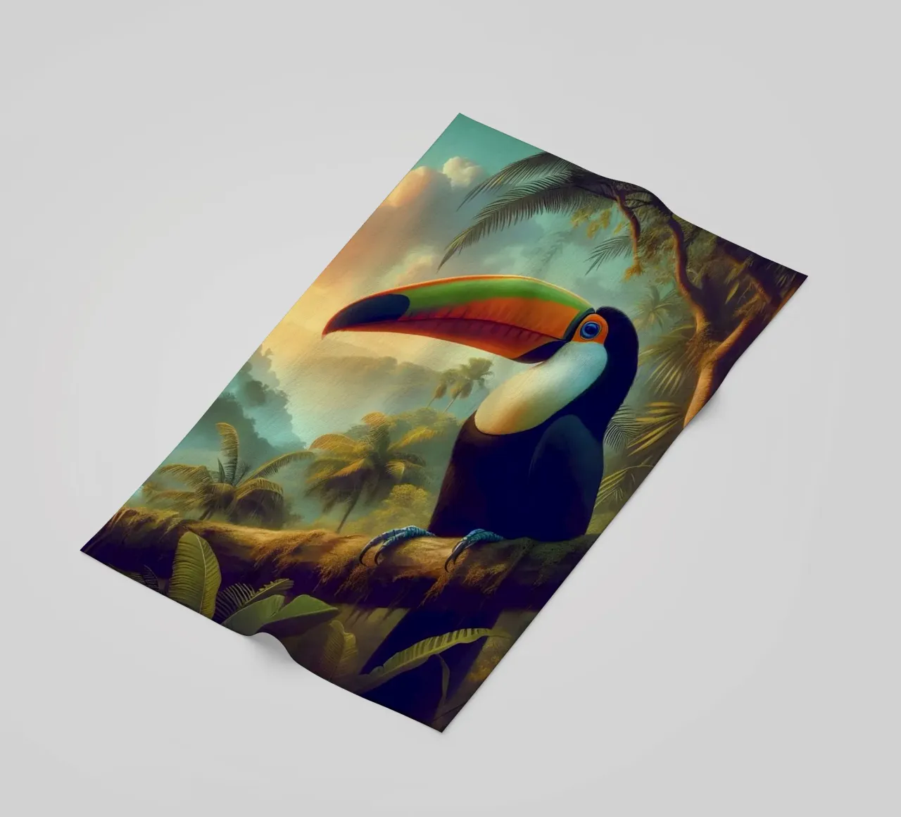 TOUCAN telo mare da RUBIANT ART