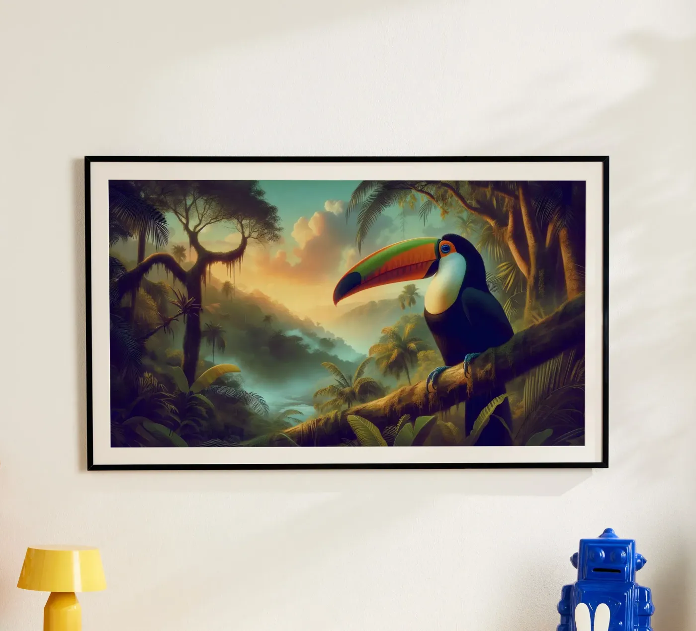 TOUCAN poster by RUBIANT ART