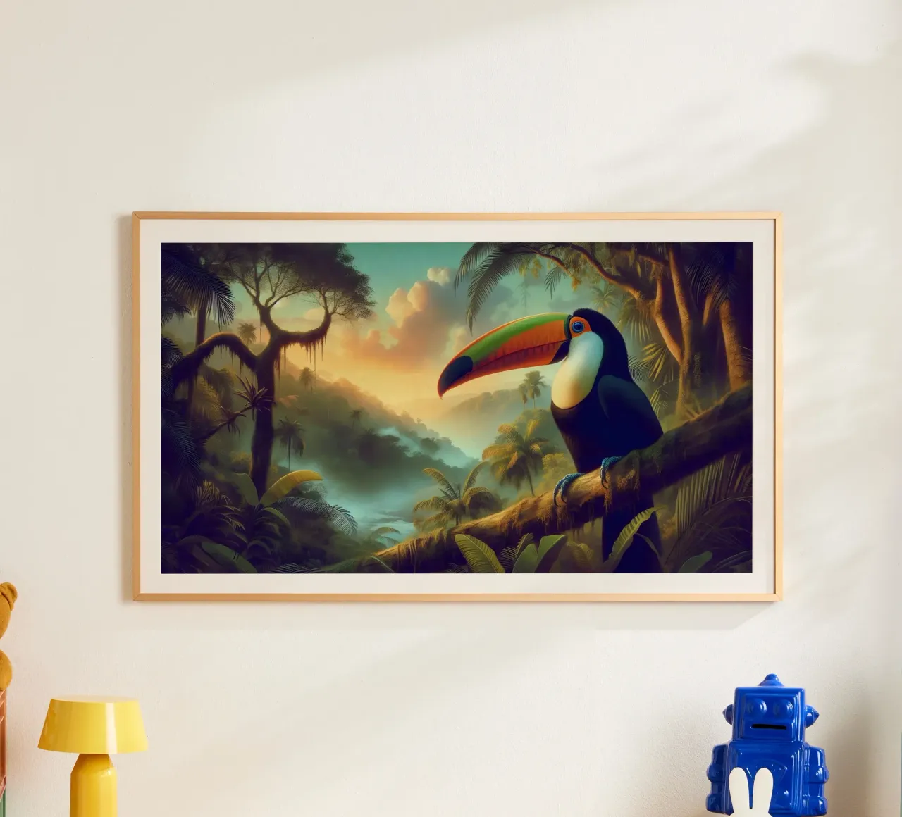 TOUCAN carta hahnemühle da RUBIANT ART