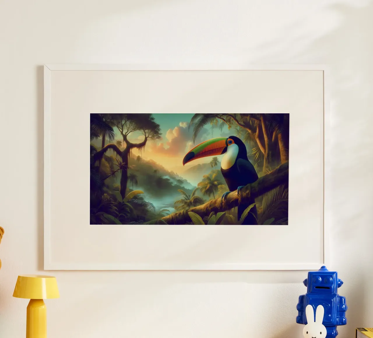 TOUCAN carta hahnemühle da RUBIANT ART