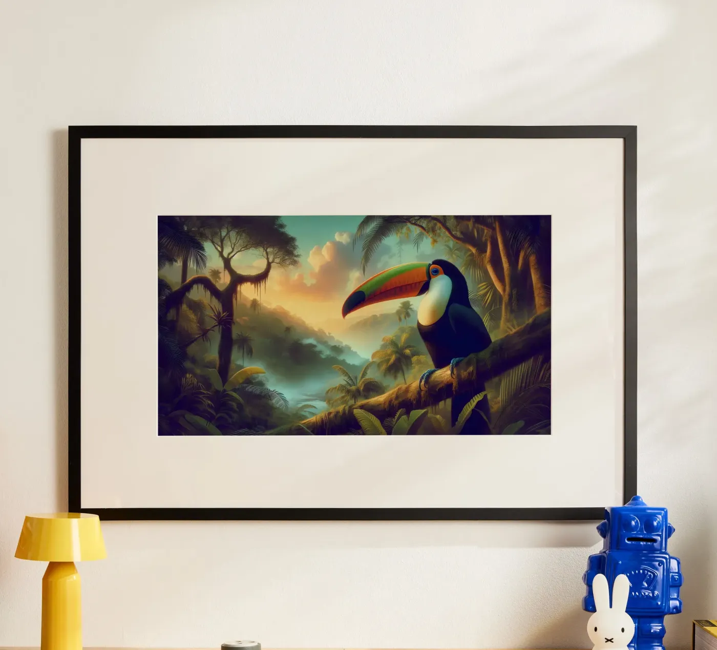 TOUCAN poster by RUBIANT ART
