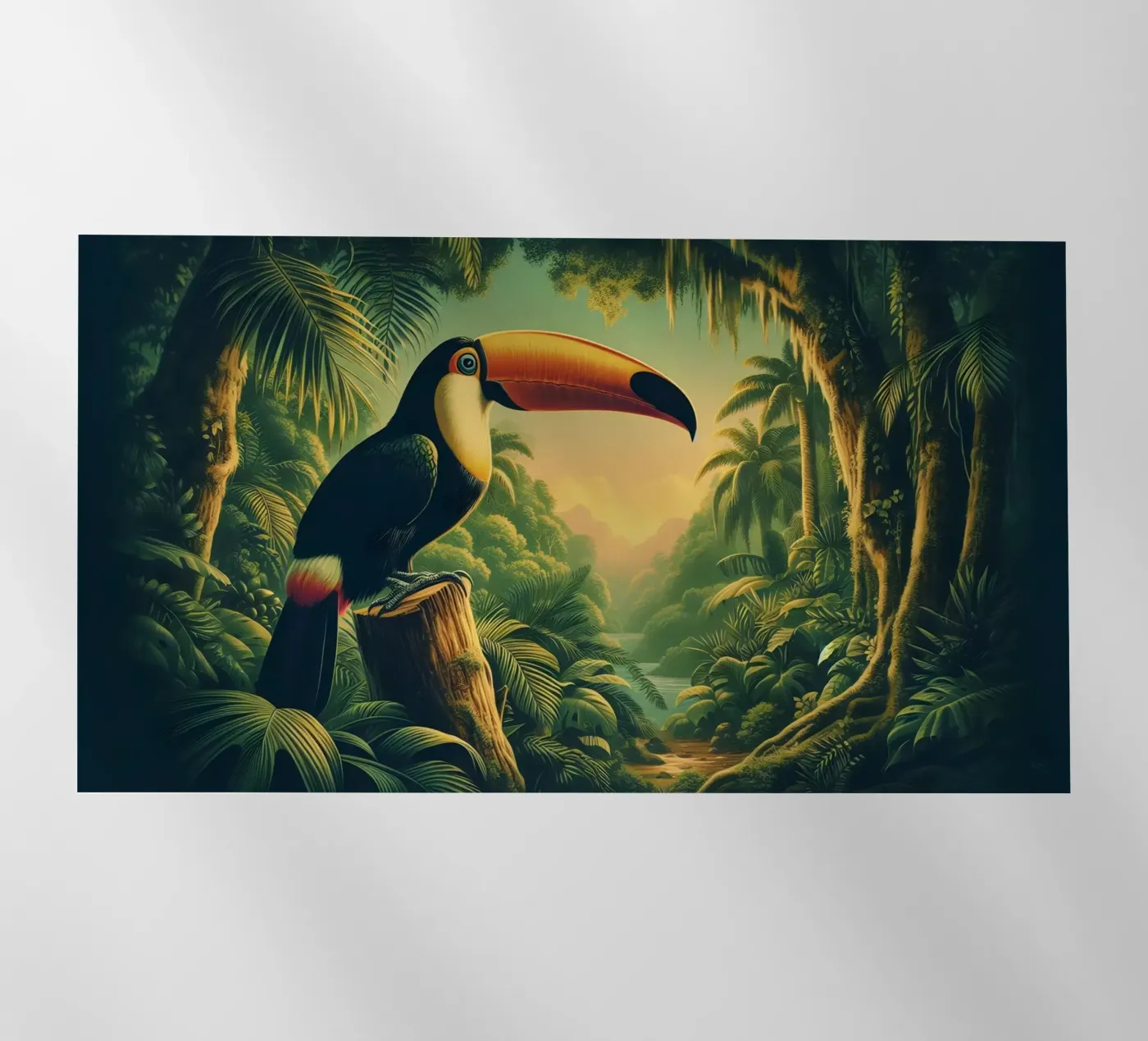 TOUCAN pellicola backlit da RUBIANT ART