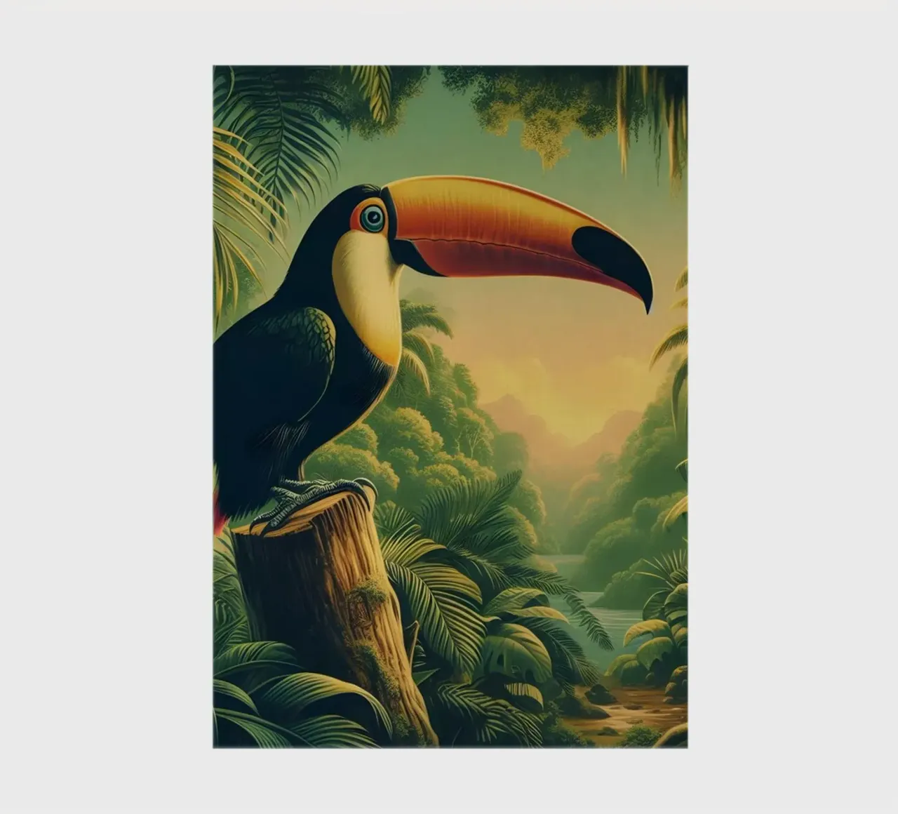 TOUCAN notebook by RUBIANT ART