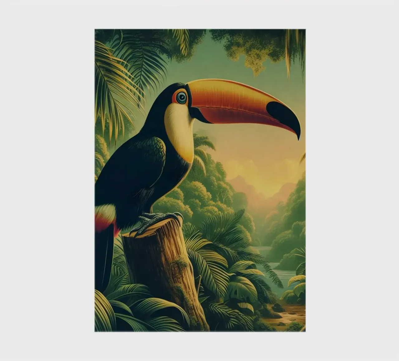 TOUCAN notebook by RUBIANT ART
