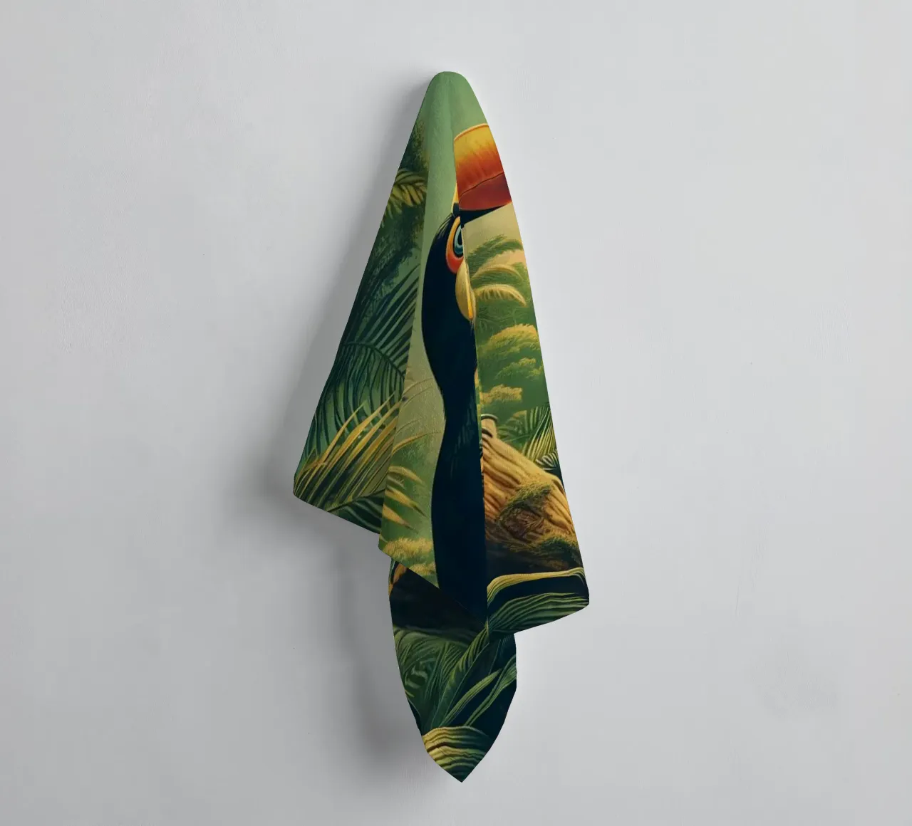 TOUCAN asciugamano da bagno da RUBIANT ART