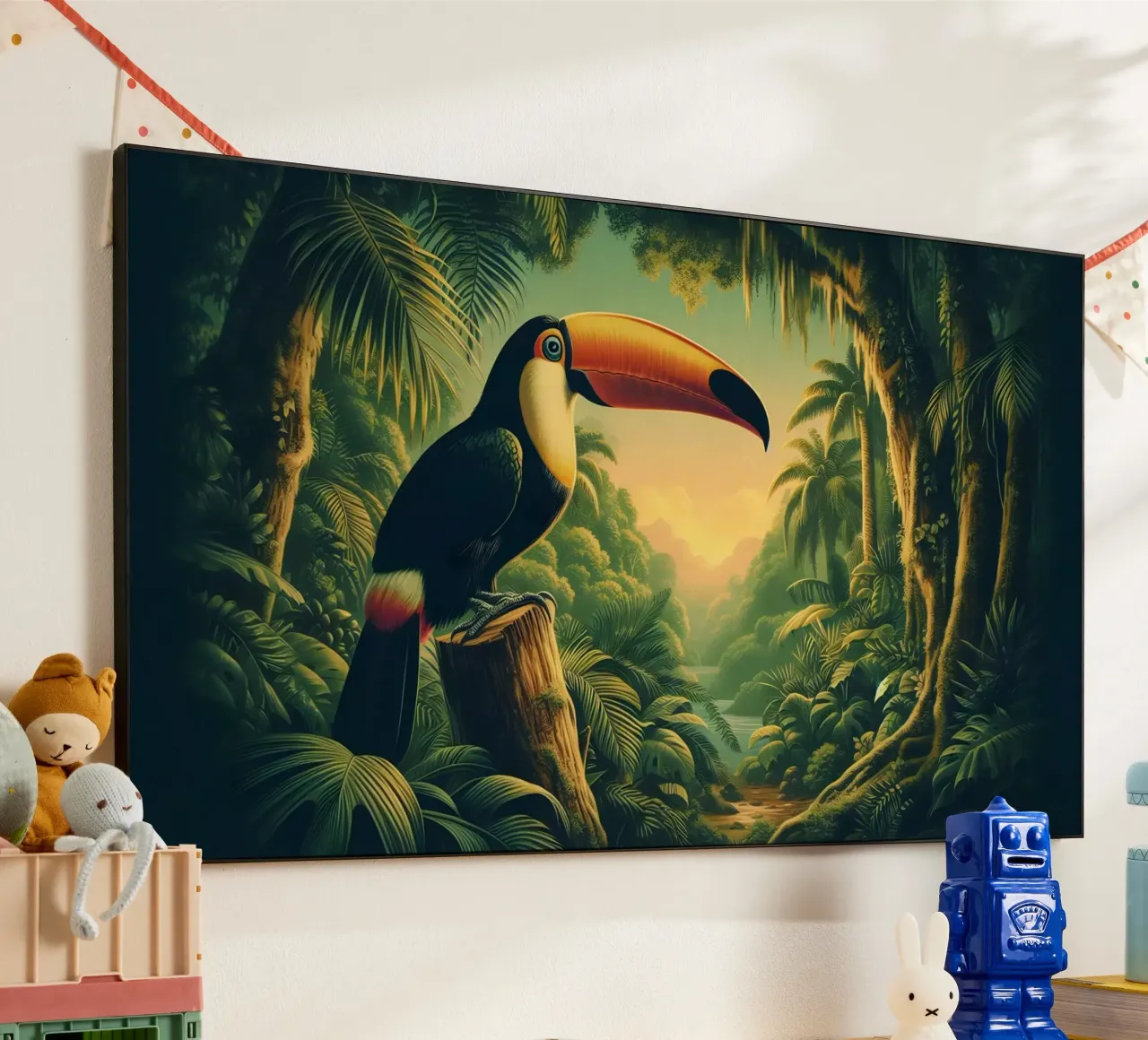 TOUCAN alluminio dibond da RUBIANT ART