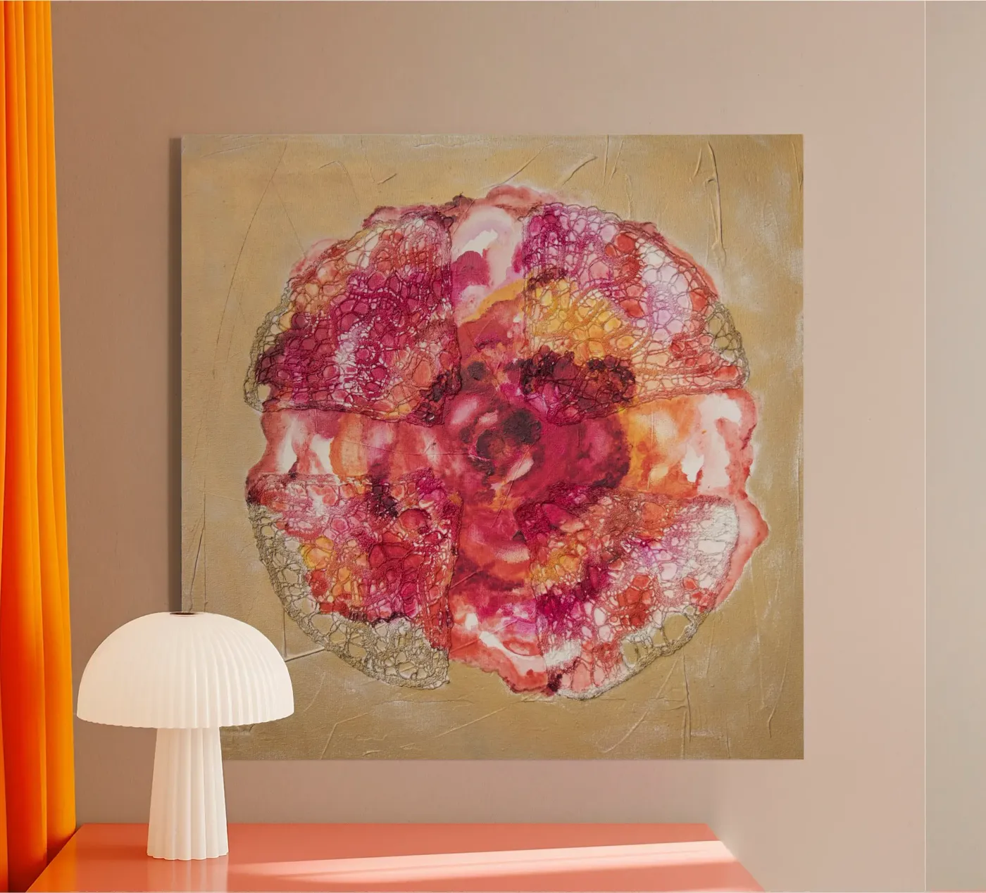 Frühling Acryl-Glas von Teresa André