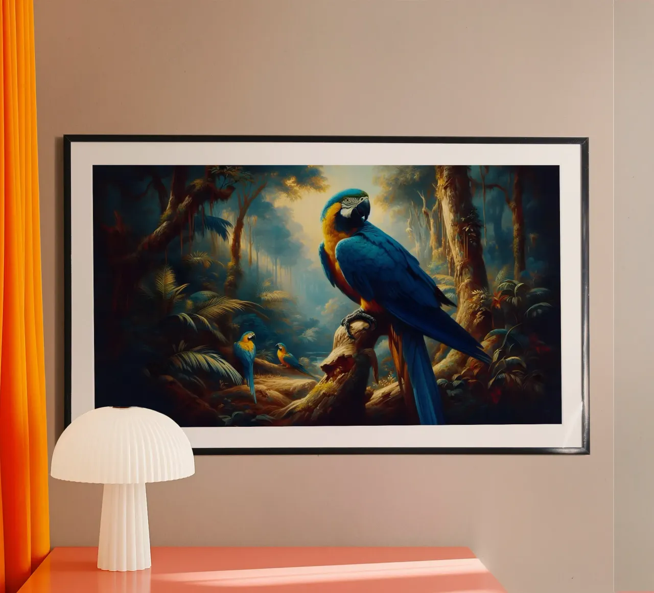 ARA BLU poster da RUBIANT ART