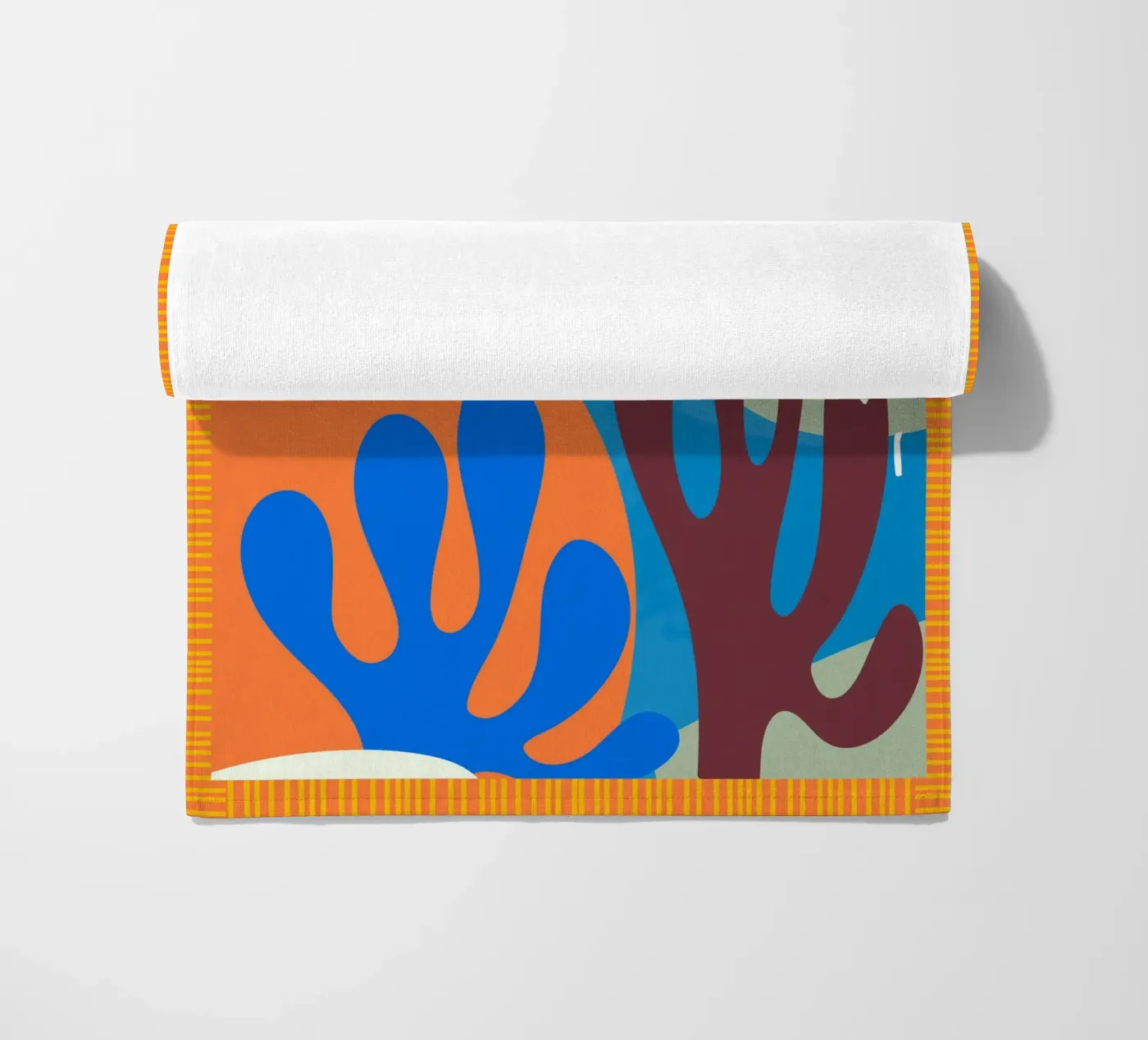 River View beach towel by MirimoDesign