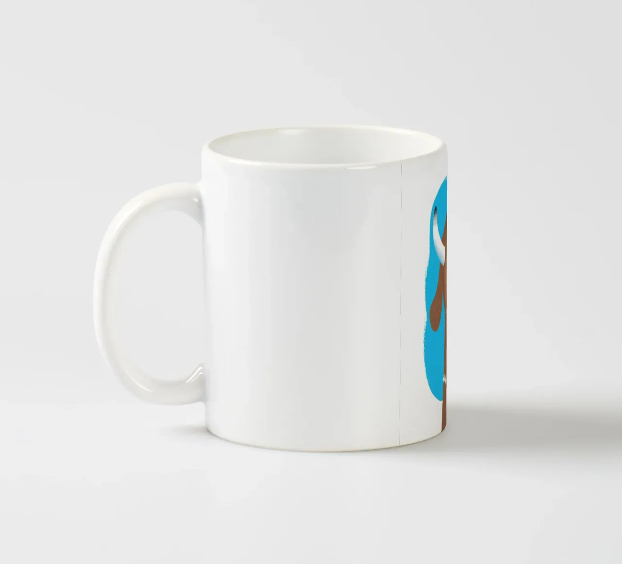 Mucca e coccinella tazza in ceramica da Looks n Brains