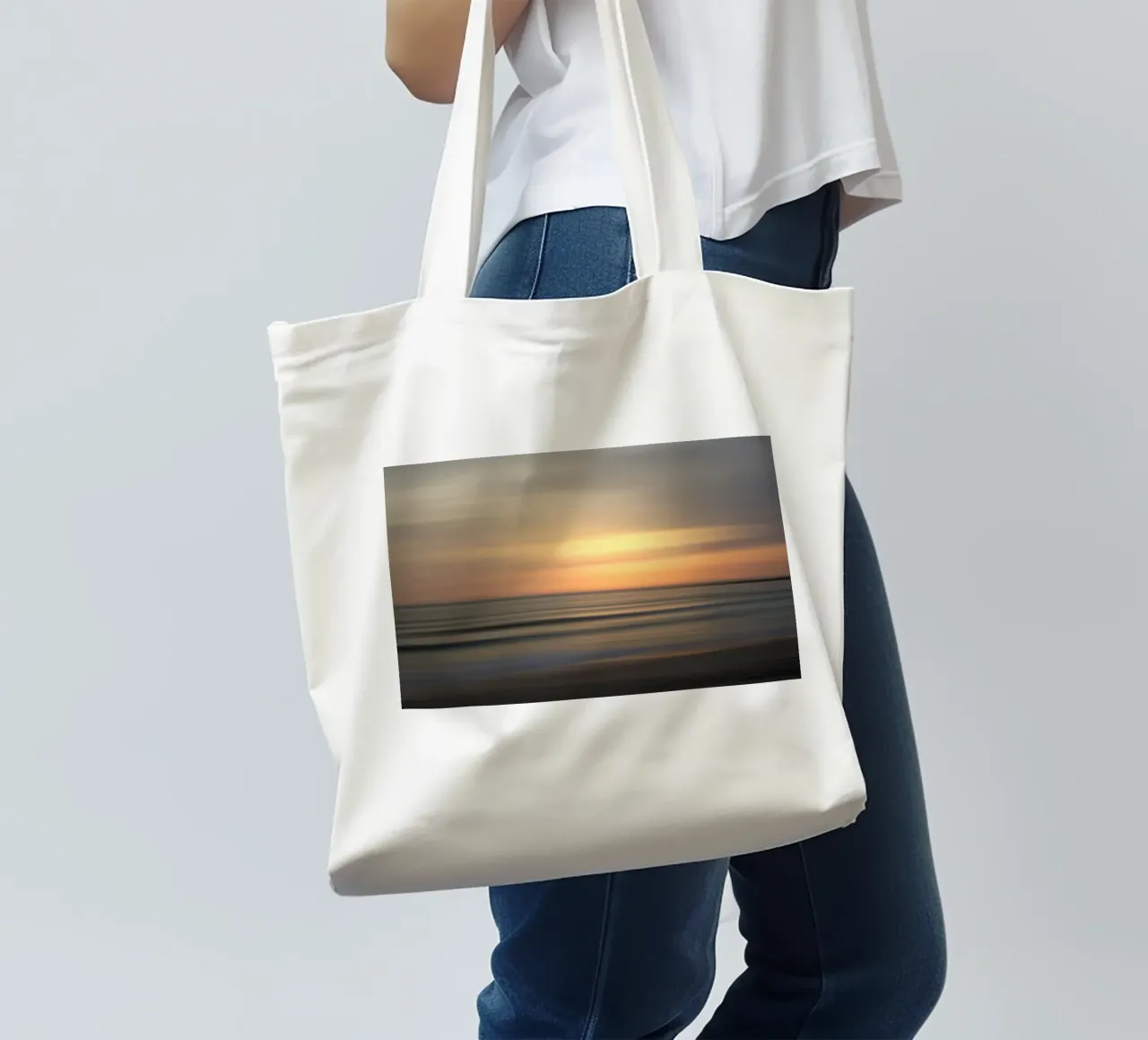 Autumm sky tote bag by Teresa André