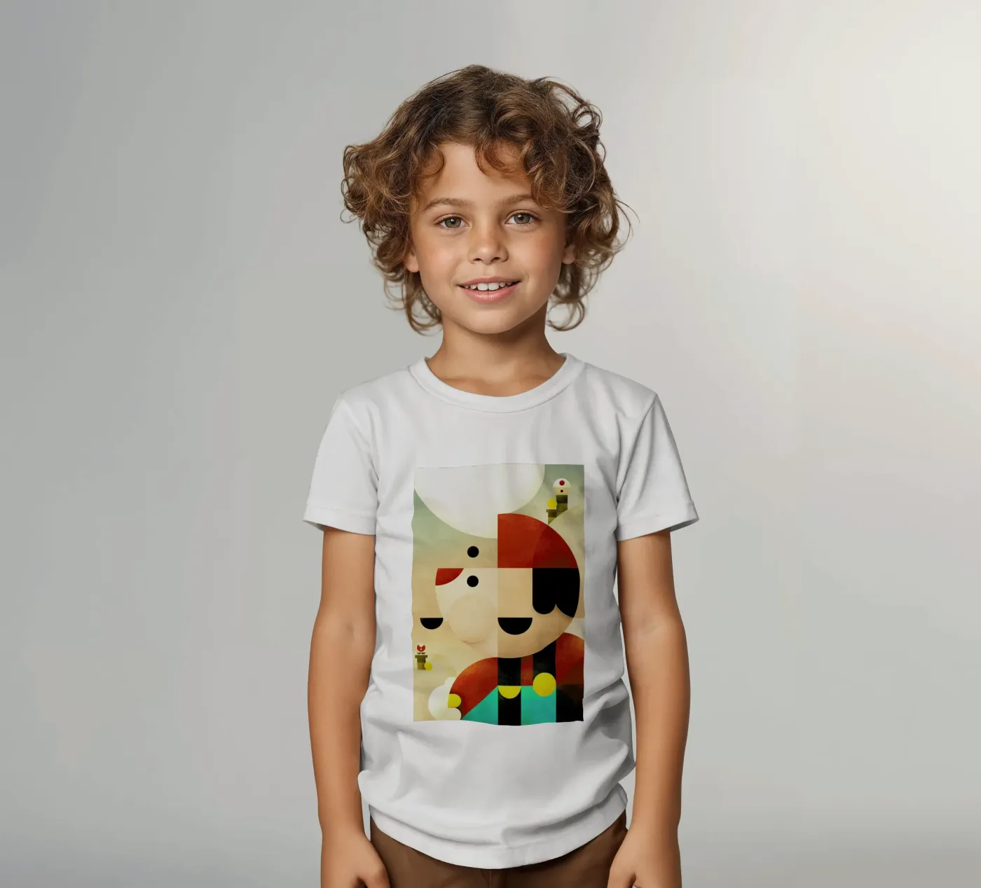 Mario t-shirt bambini da Antony Squizzato