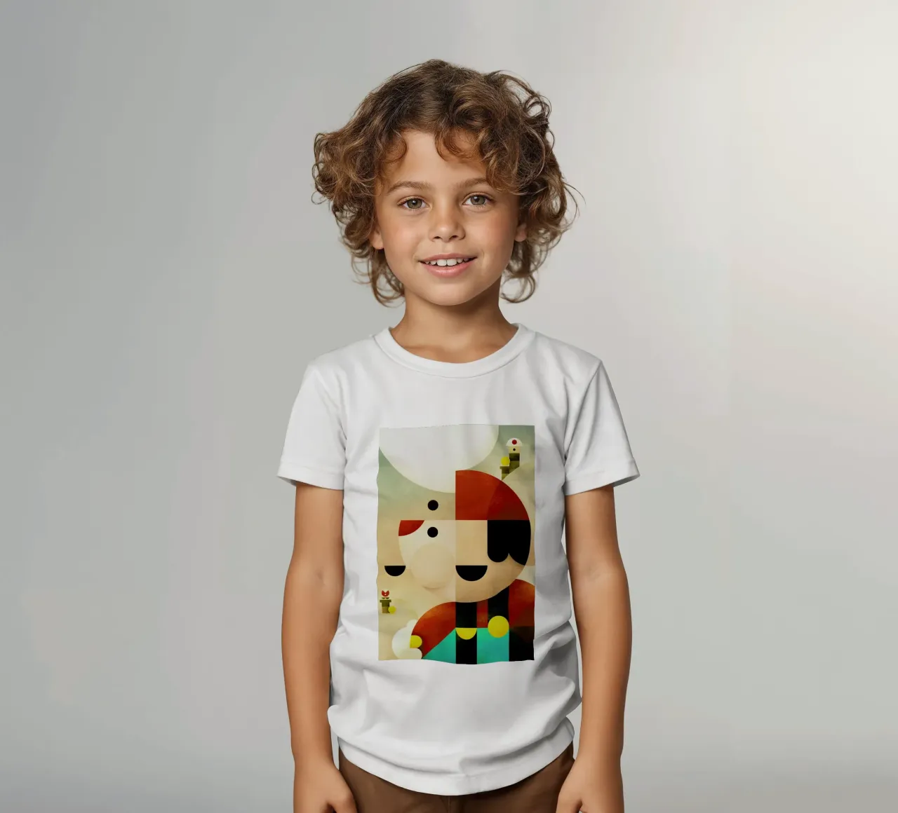 Mario kids t-shirt by Antony Squizzato