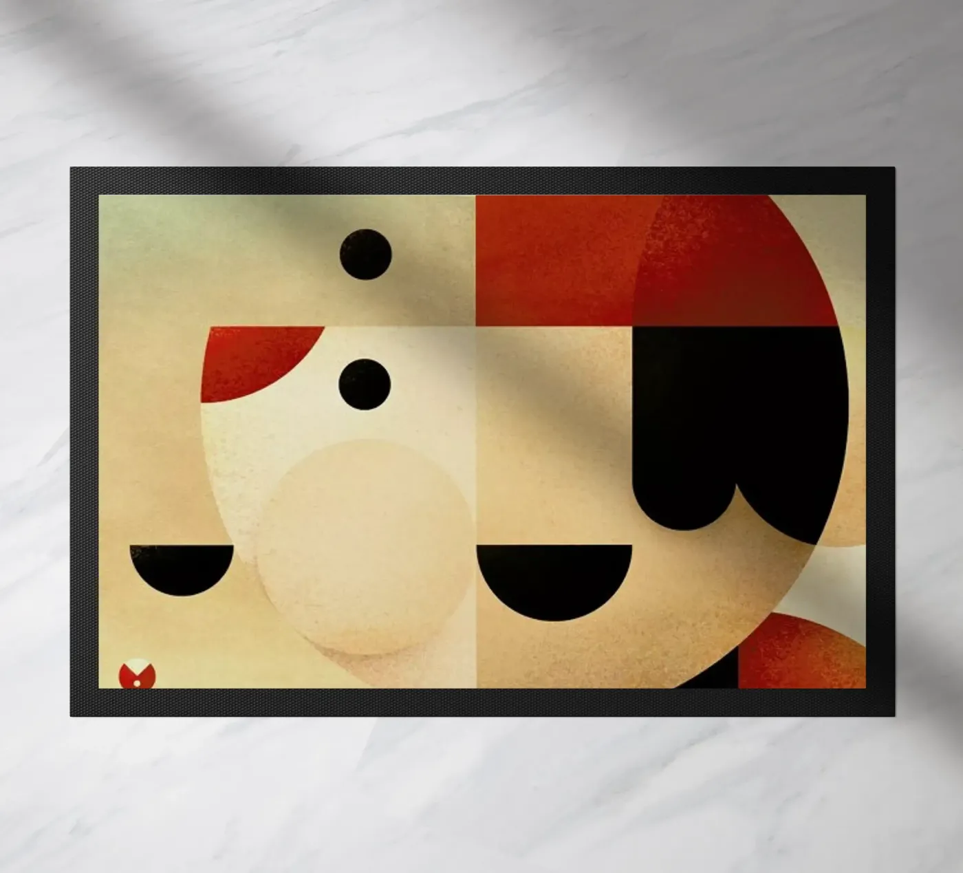 Mario doormat by Antony Squizzato