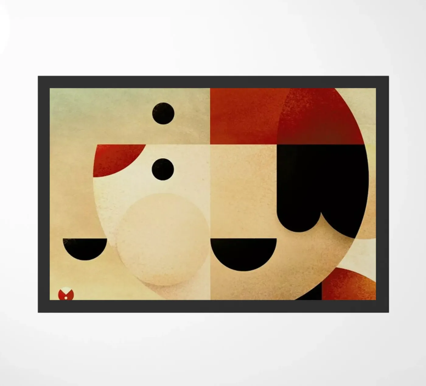 Mario doormat by Antony Squizzato