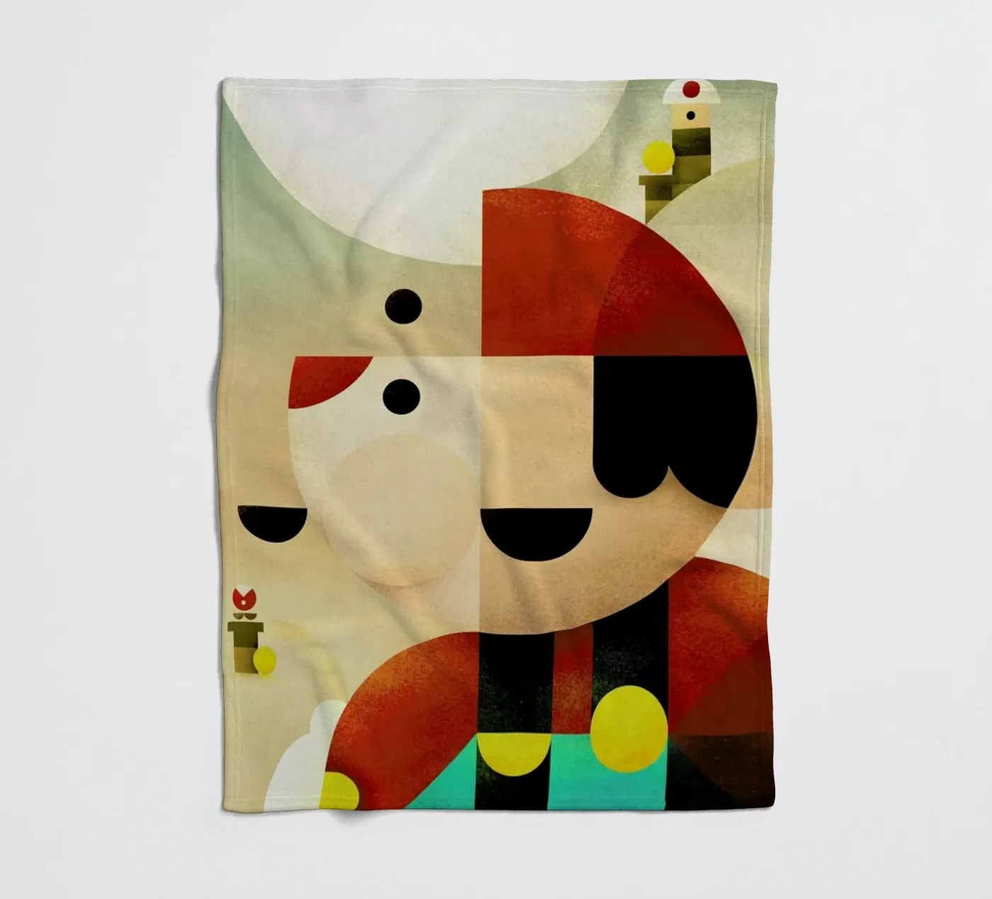 Mario Fleecedecke von Antony Squizzato