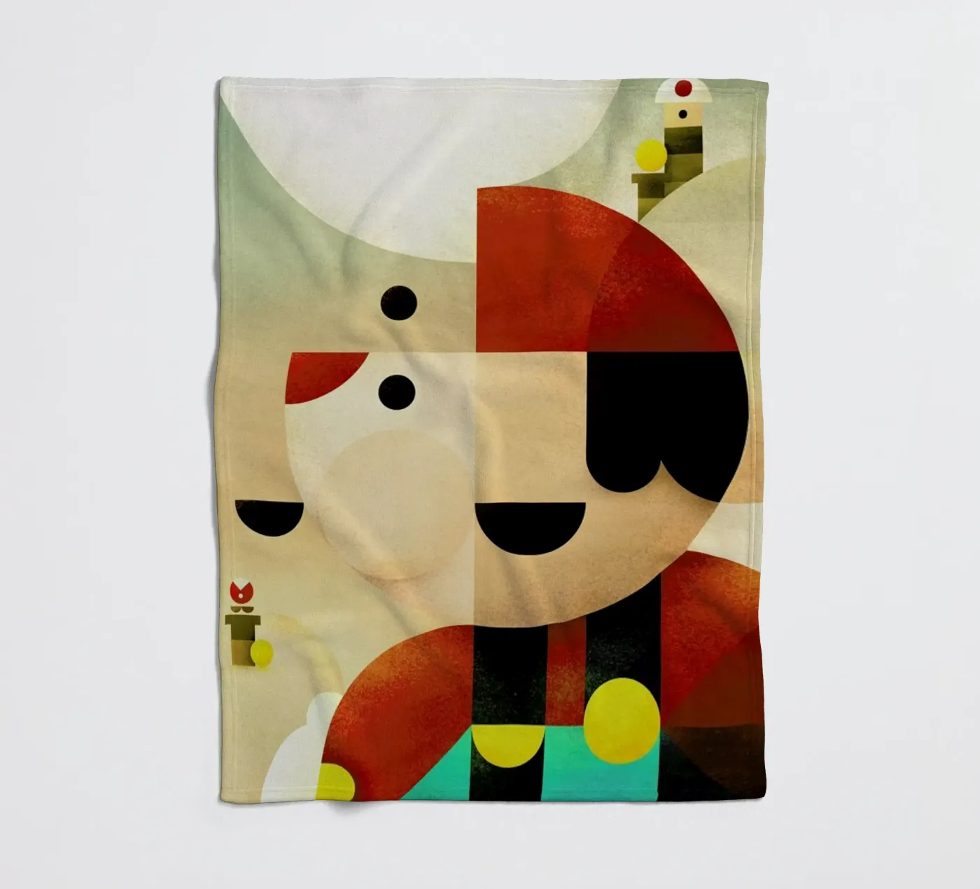 Mario coperta in pile da Antony Squizzato