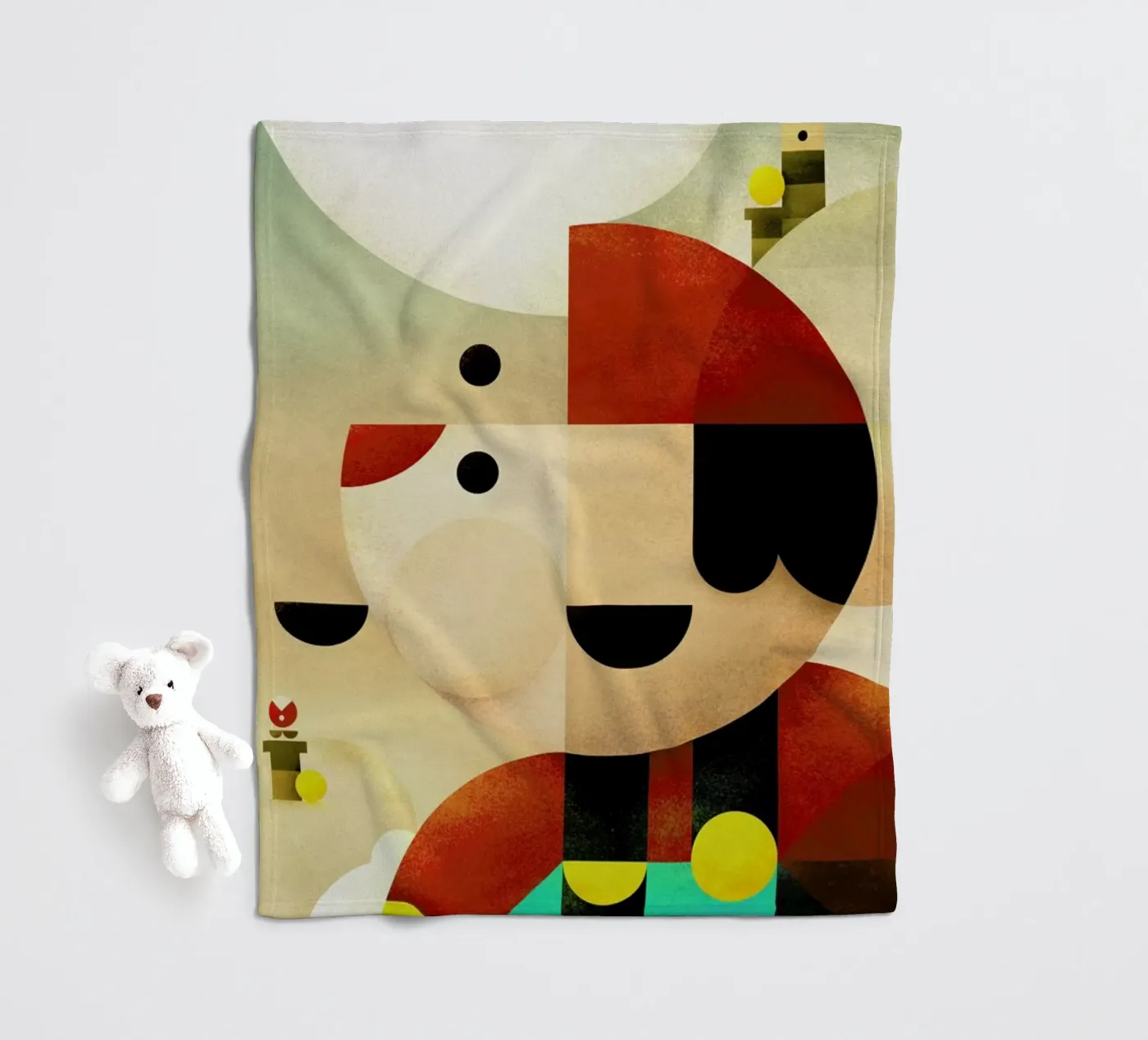 Mario coperta in pile da Antony Squizzato