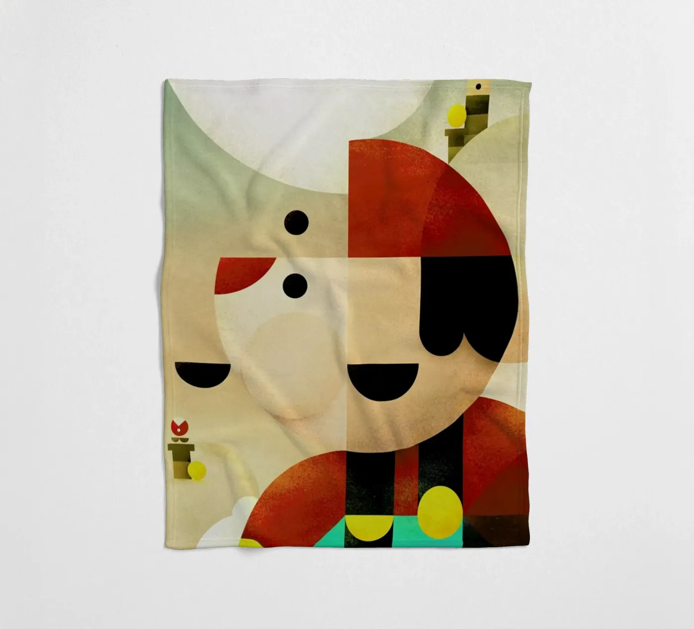 Mario coperta in pile da Antony Squizzato