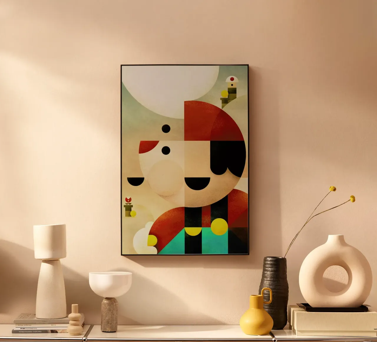 Mario alu-dibond by Antony Squizzato