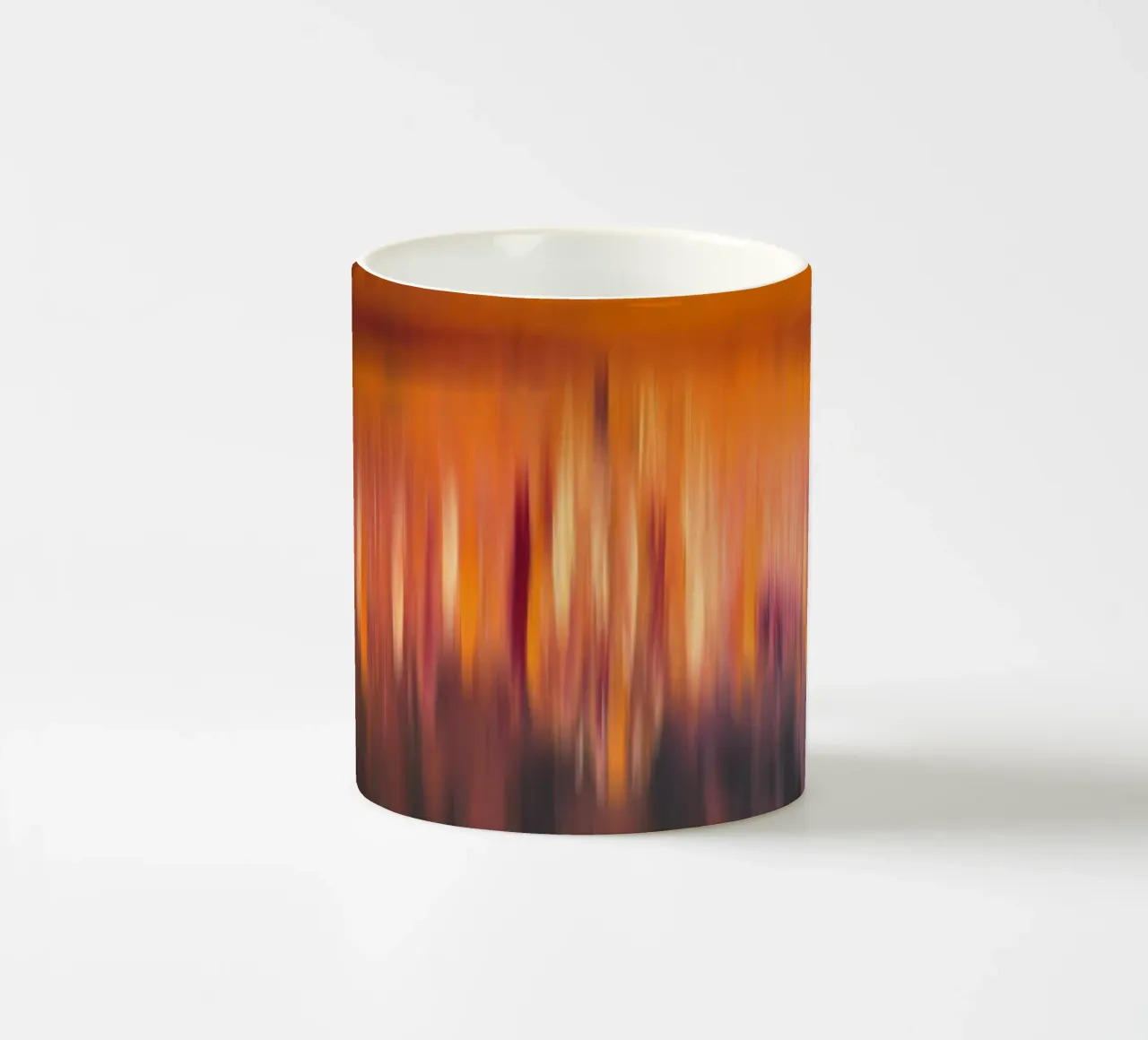 Astratto audace colorato tazza in ceramica da Teresa André